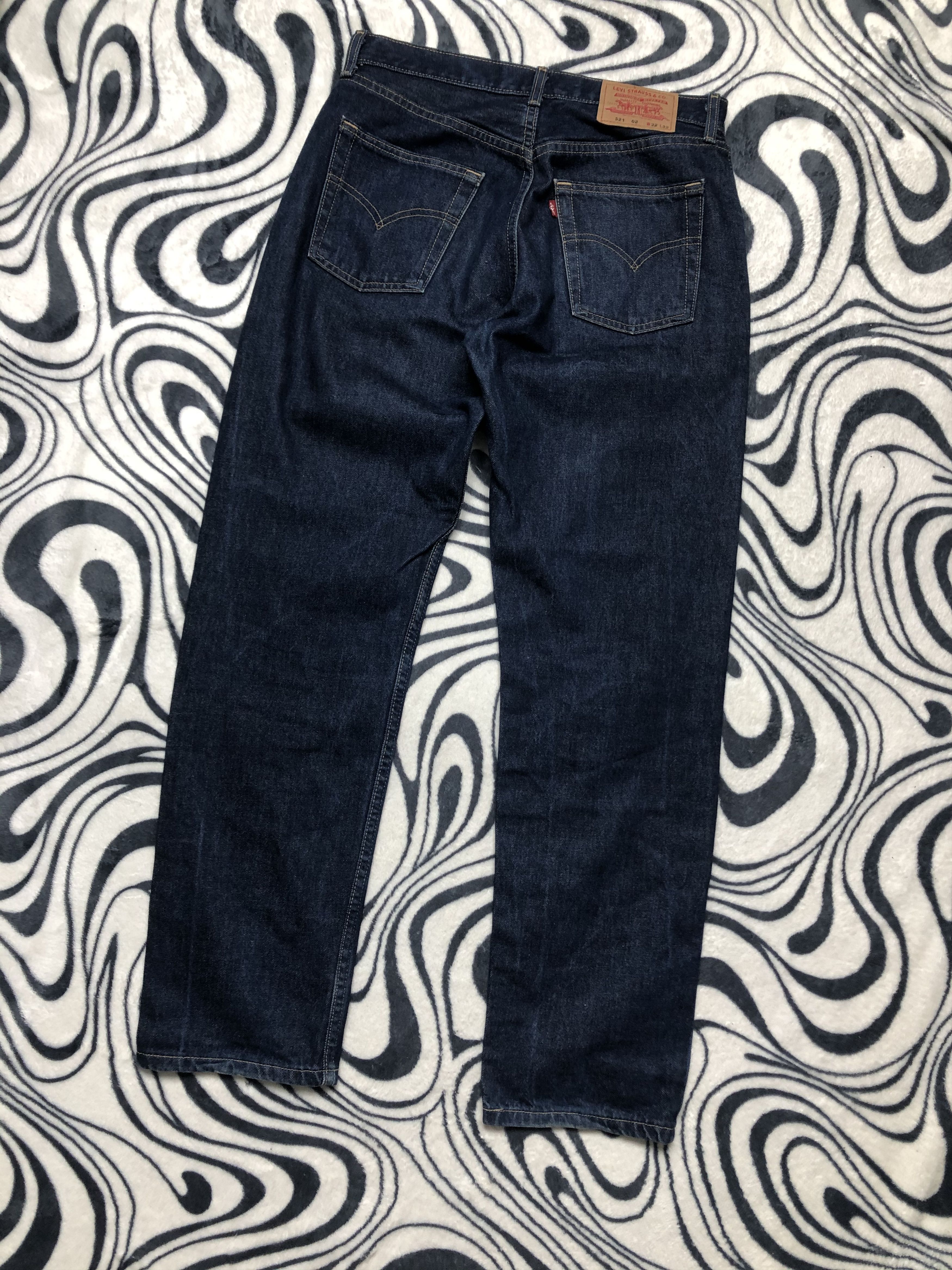 Levi's Levis 521 Vintage Mens Denim Pants Jeans Size US 32 / EU 48 - 1 Thumbnail