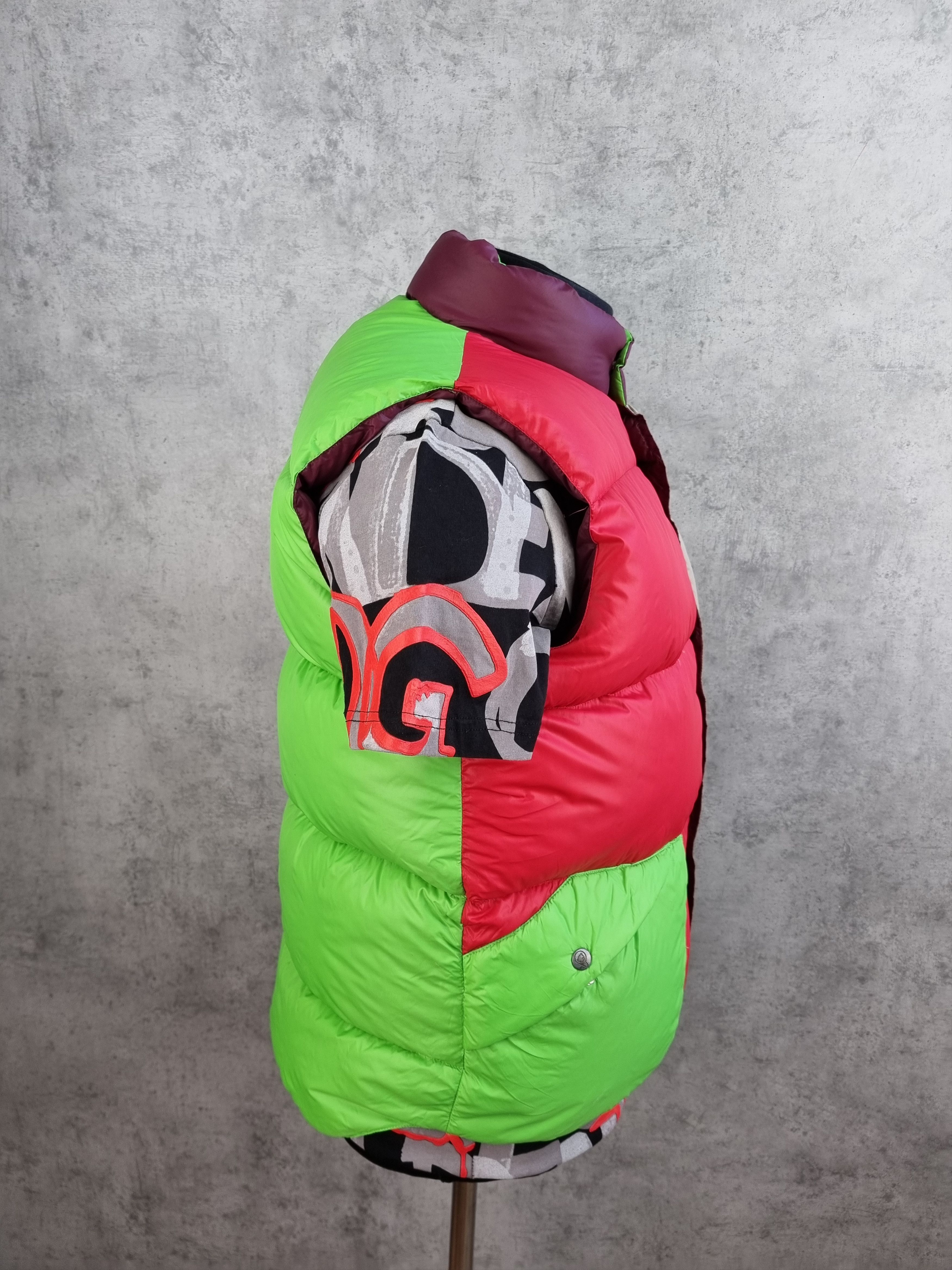 Penfield Penfield Down Patchwork Attractive Multicolor Nylon Vest Size US L / EU 52-54 / 3 - 6 Thumbnail