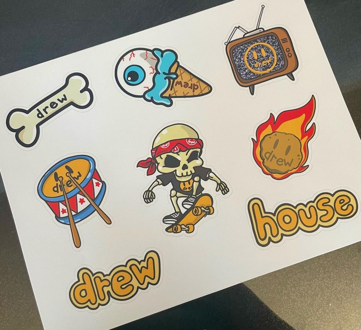 Drew House Drew House Sticker Sheet | Grailed