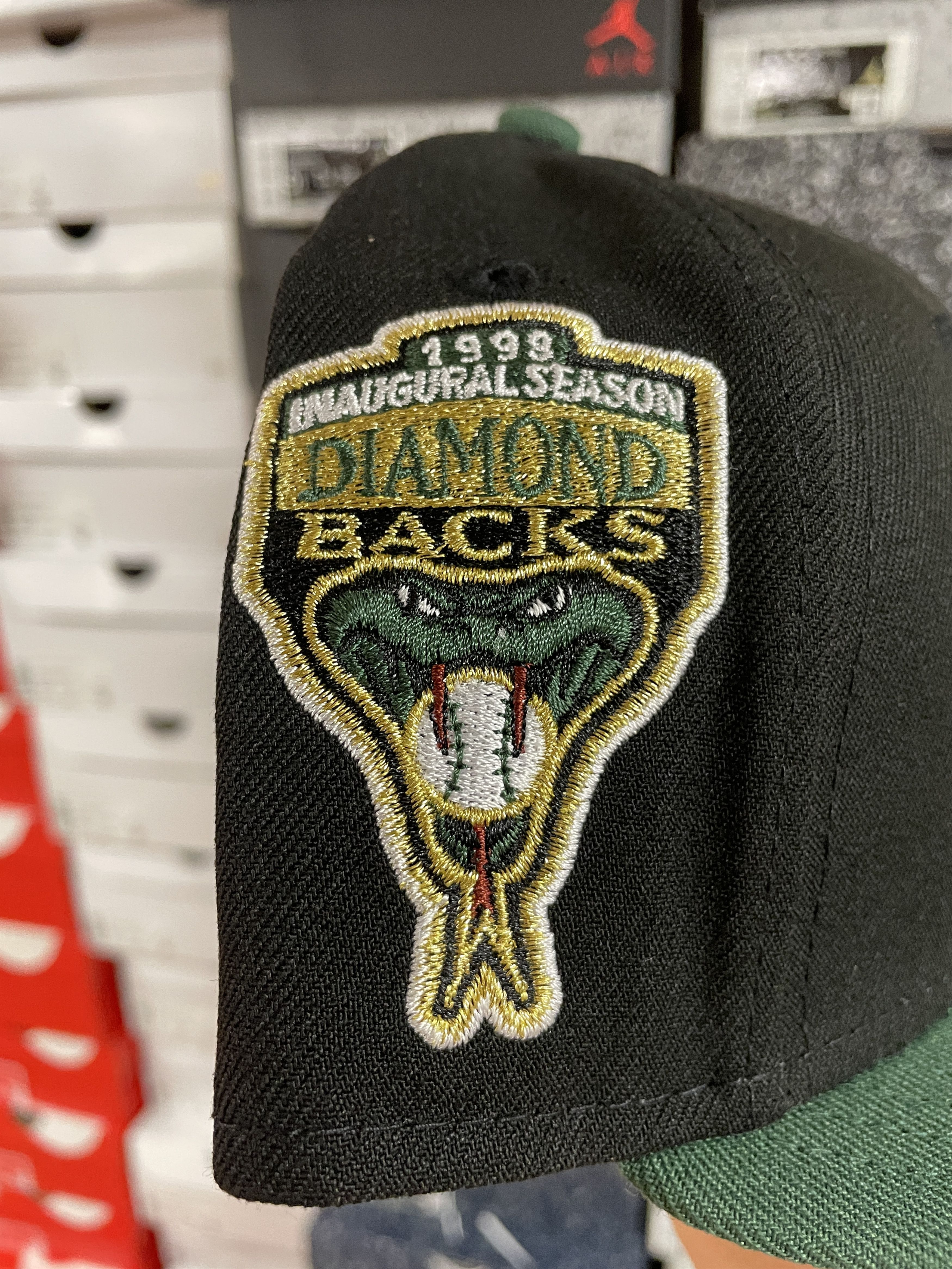7 1/8 Arizona Diamondbacks Mariachi 606 Brims Black Green