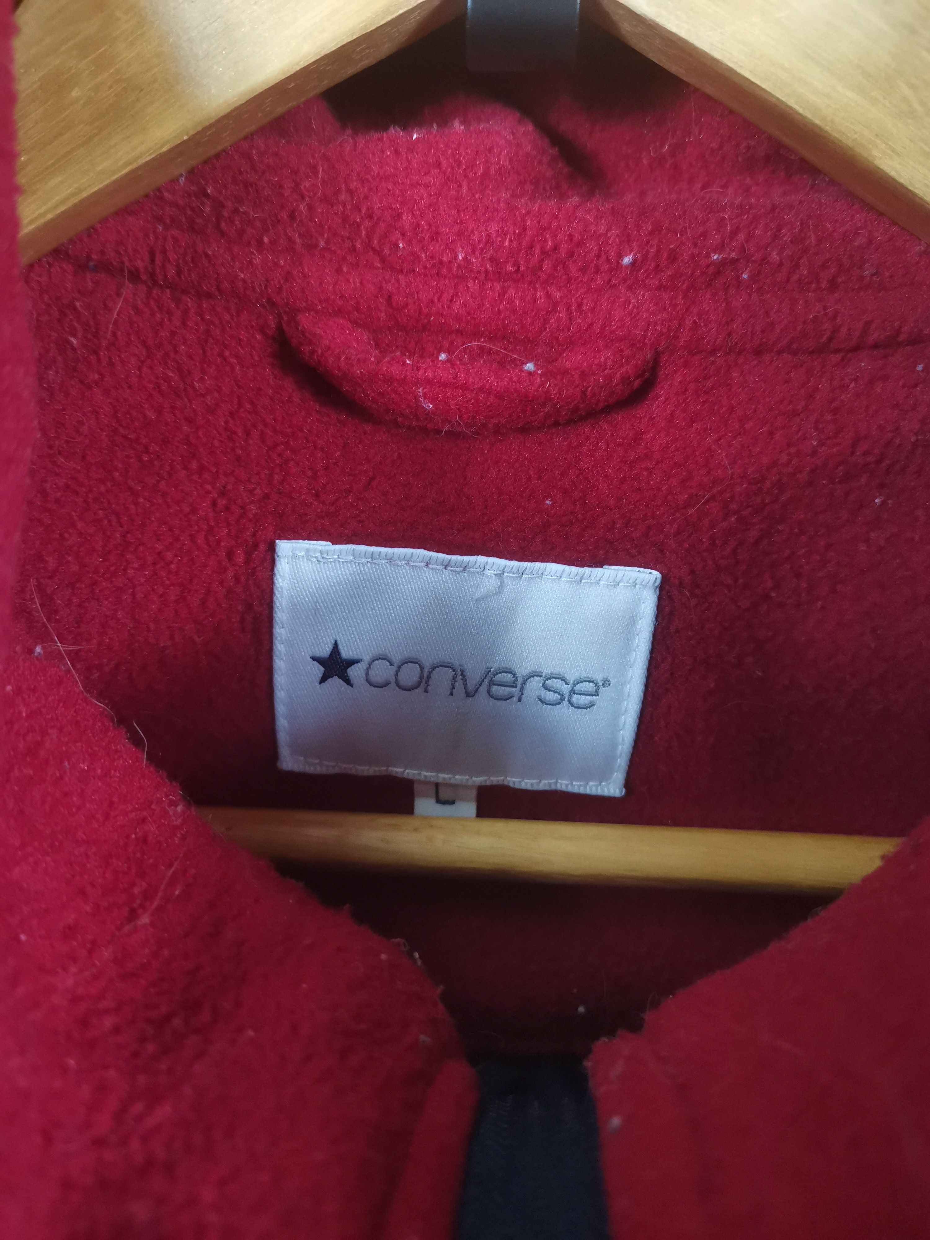 Converse Vintage Converse Deep Pile Fleece Sherpa Jacket Size US L / EU 52-54 / 3 - 3 Thumbnail