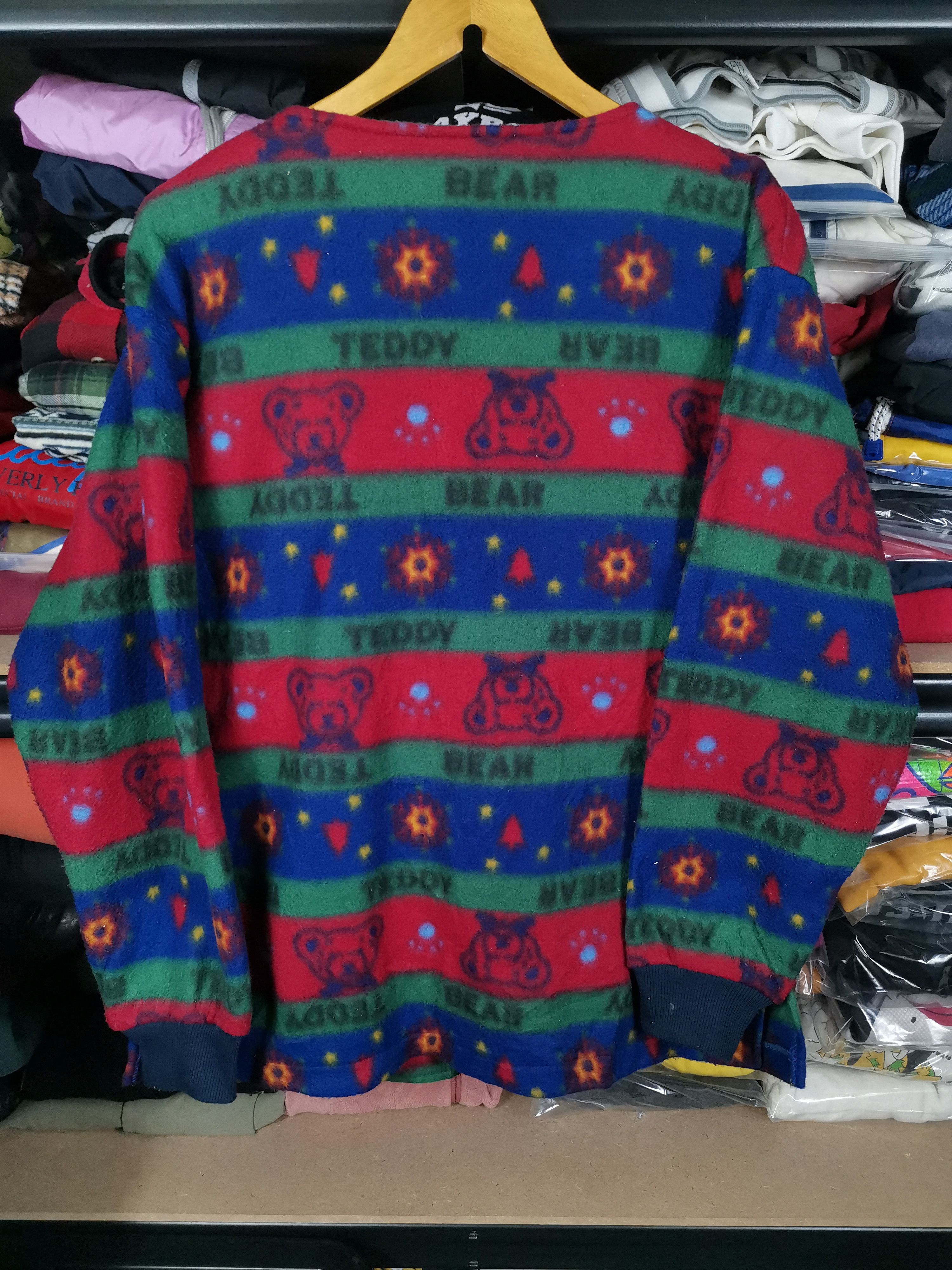 Japanese Brand Vintage Japanese Brand Native Art Teddy Bear Jacket Size US L / EU 52-54 / 3 - 2 Thumbnail