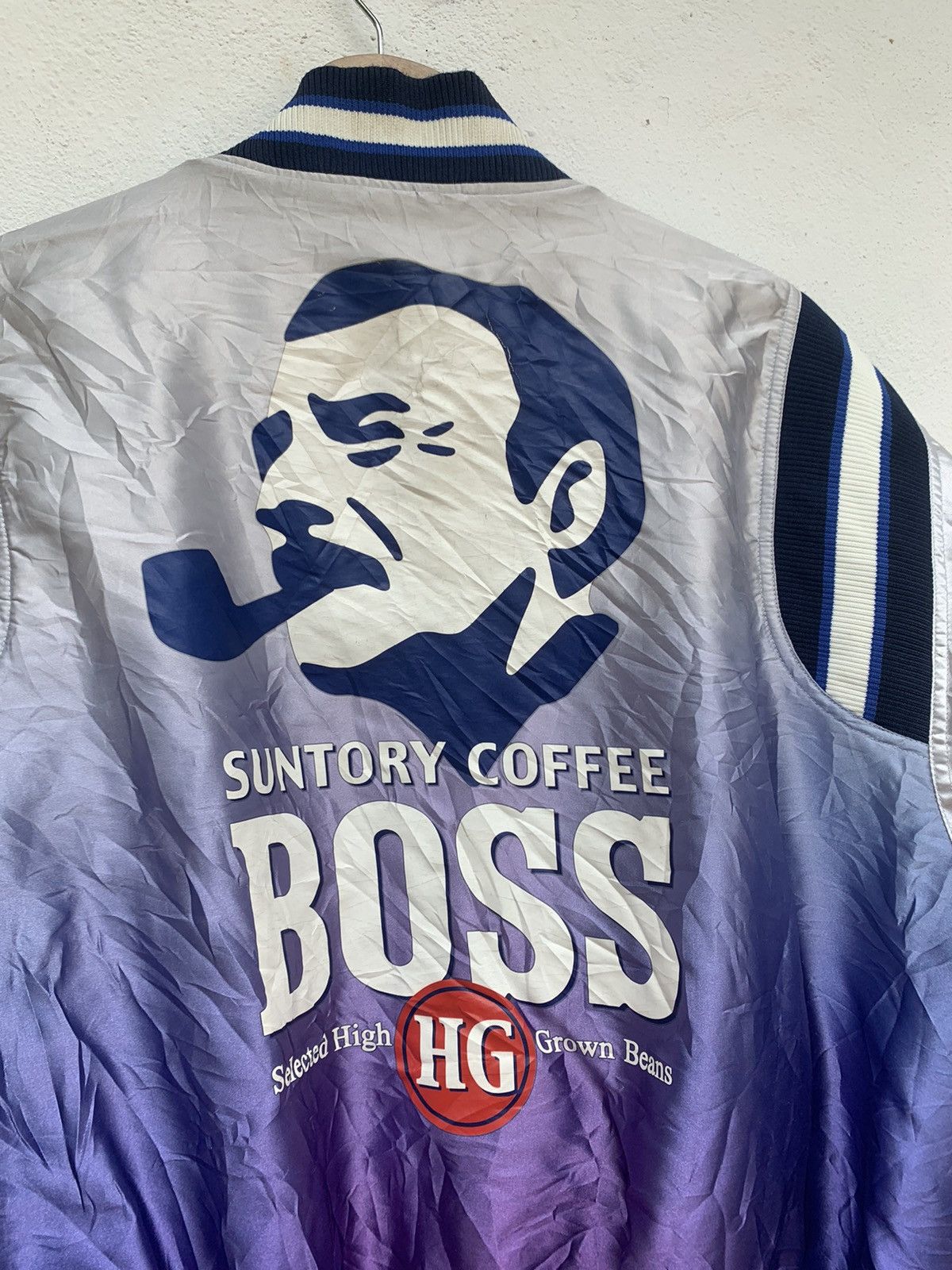 Japanese Brand SUNTORY BOSS COFFEE BIG LOGO SWEATER Size US M / EU 48-50 / 2 - 8 Thumbnail