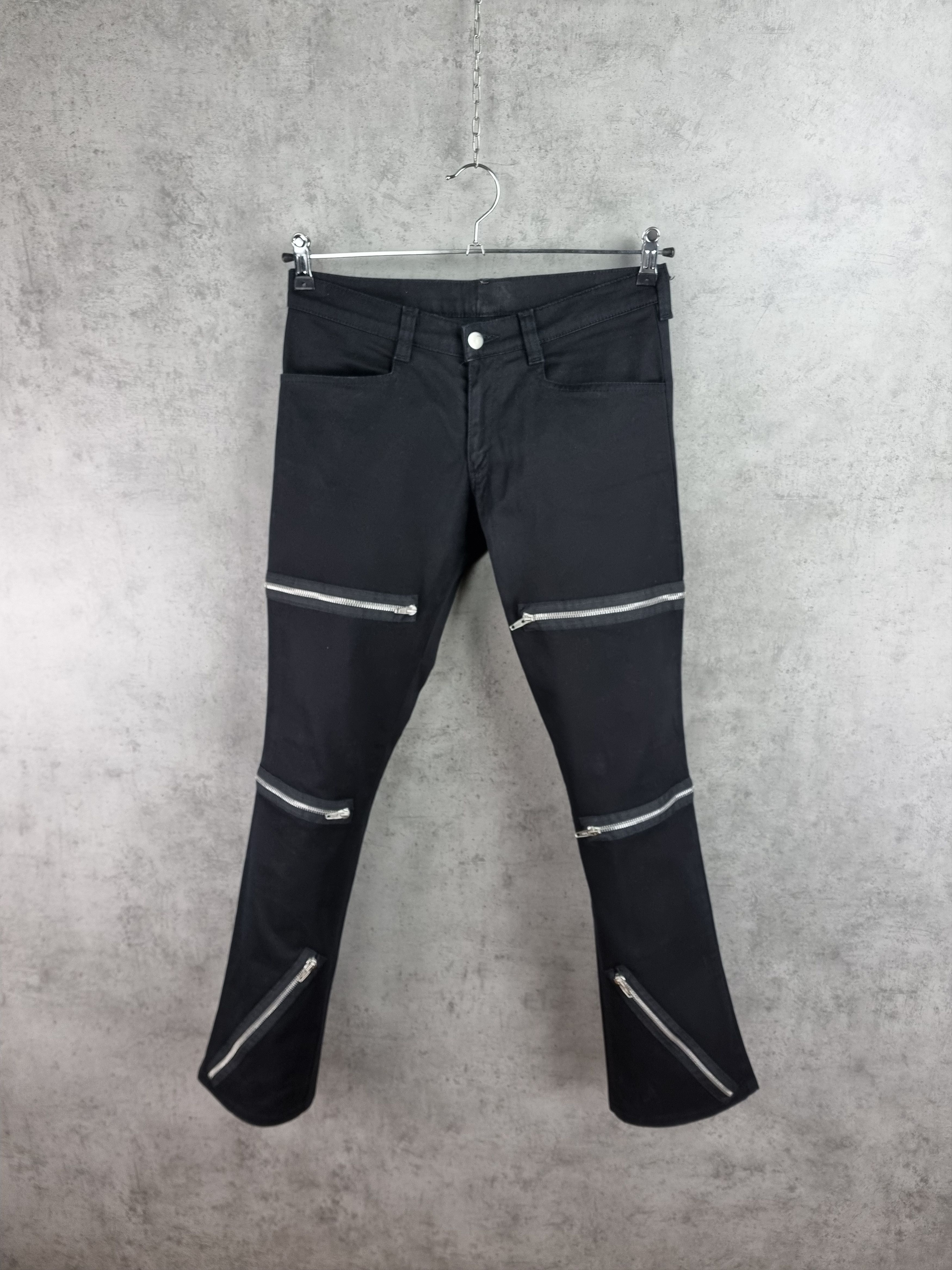 Rare Unique Zipped Pants made in Germany Punk