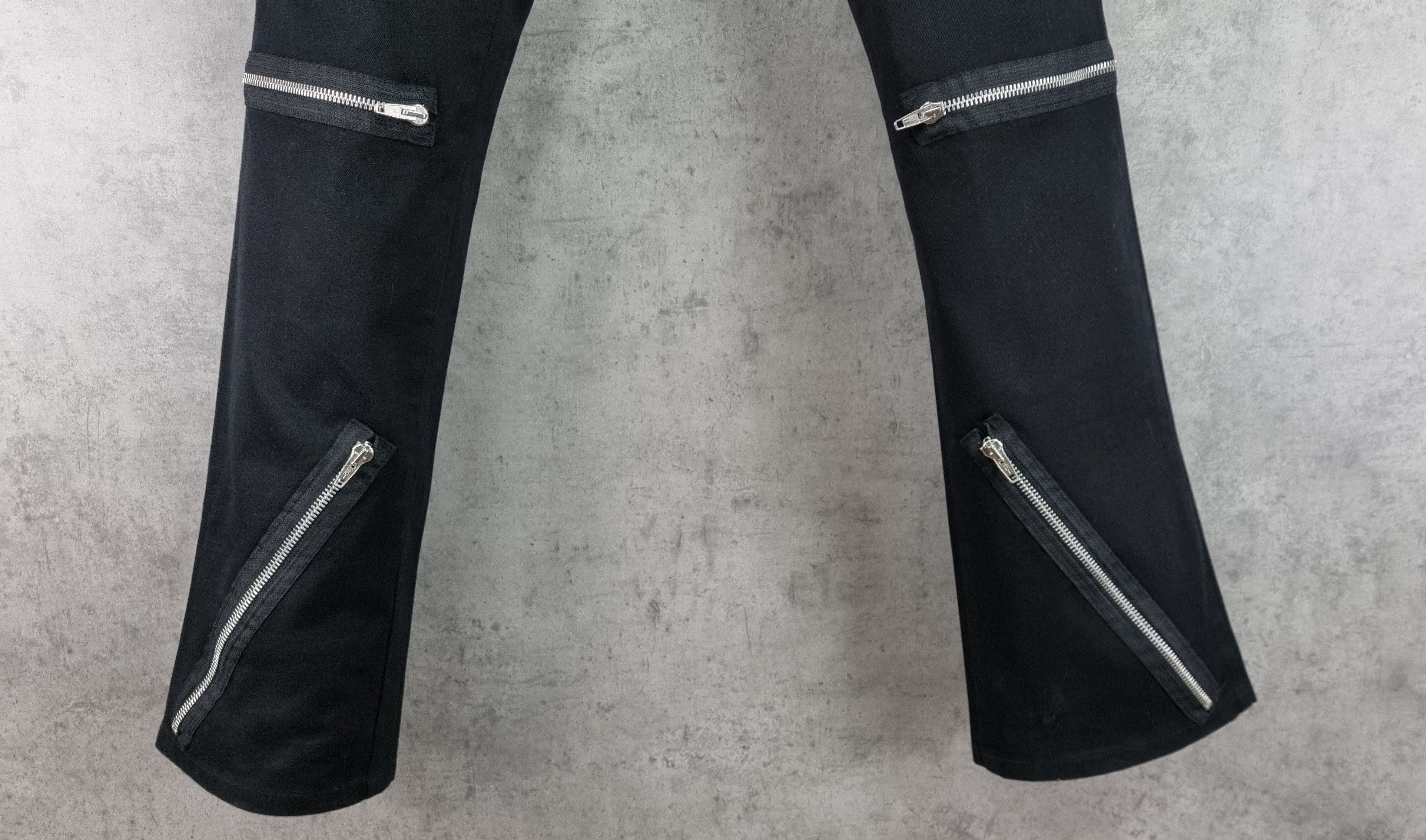 Rare Unique Zipped Pants made in Germany Punk