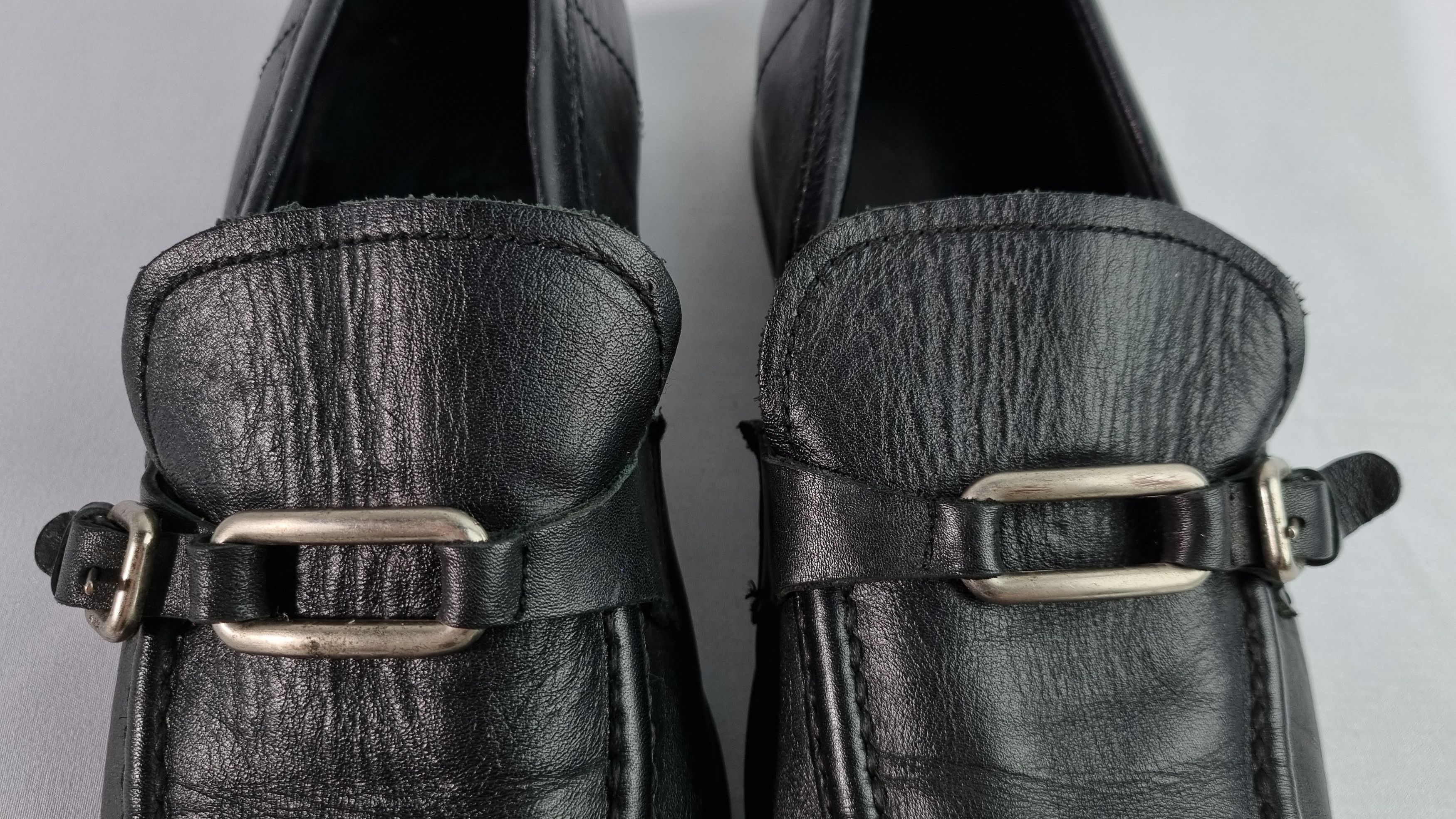 Prada × Vintage Retro Prada Leather Shoes Size US 9 / EU 42 - 18 Thumbnail