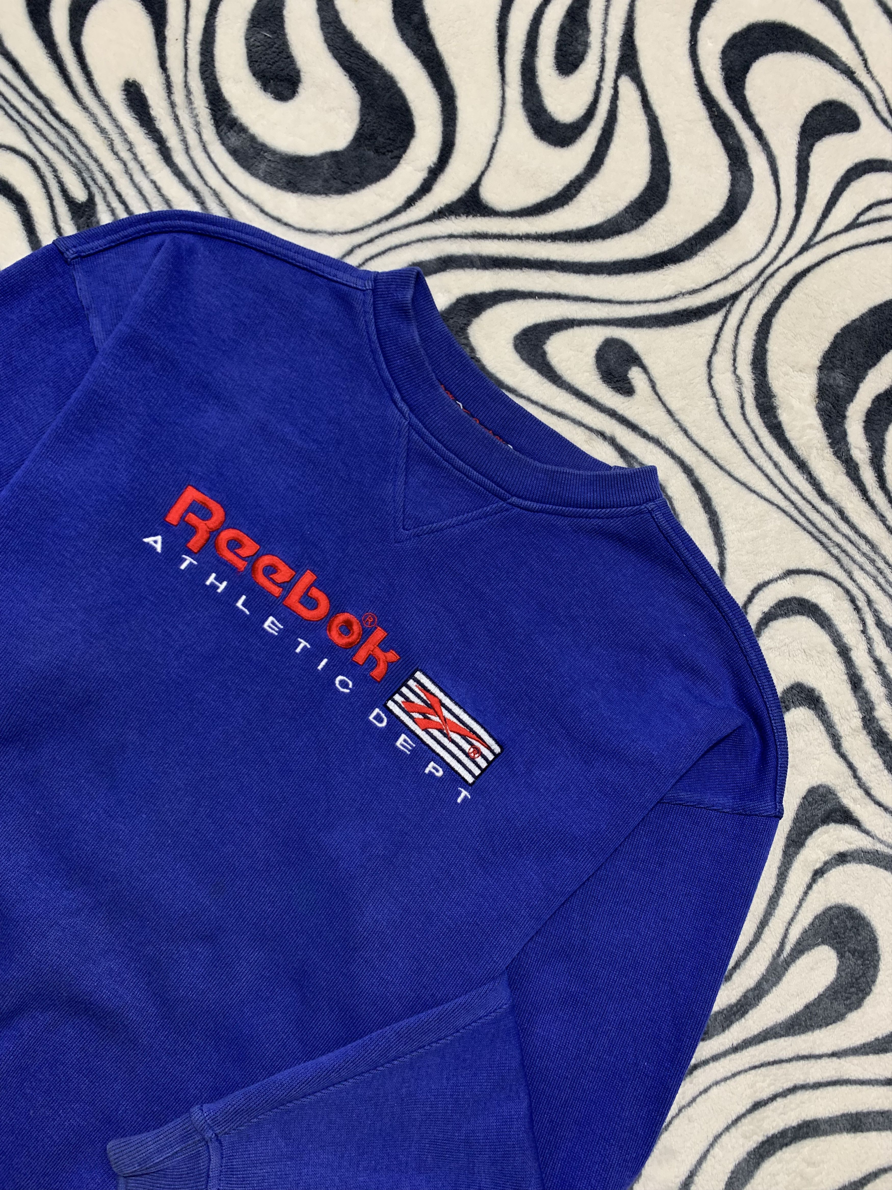 Reebok Reebok Vintage Mens Sweatshirt Size US L / EU 52-54 / 3 - 2 Thumbnail
