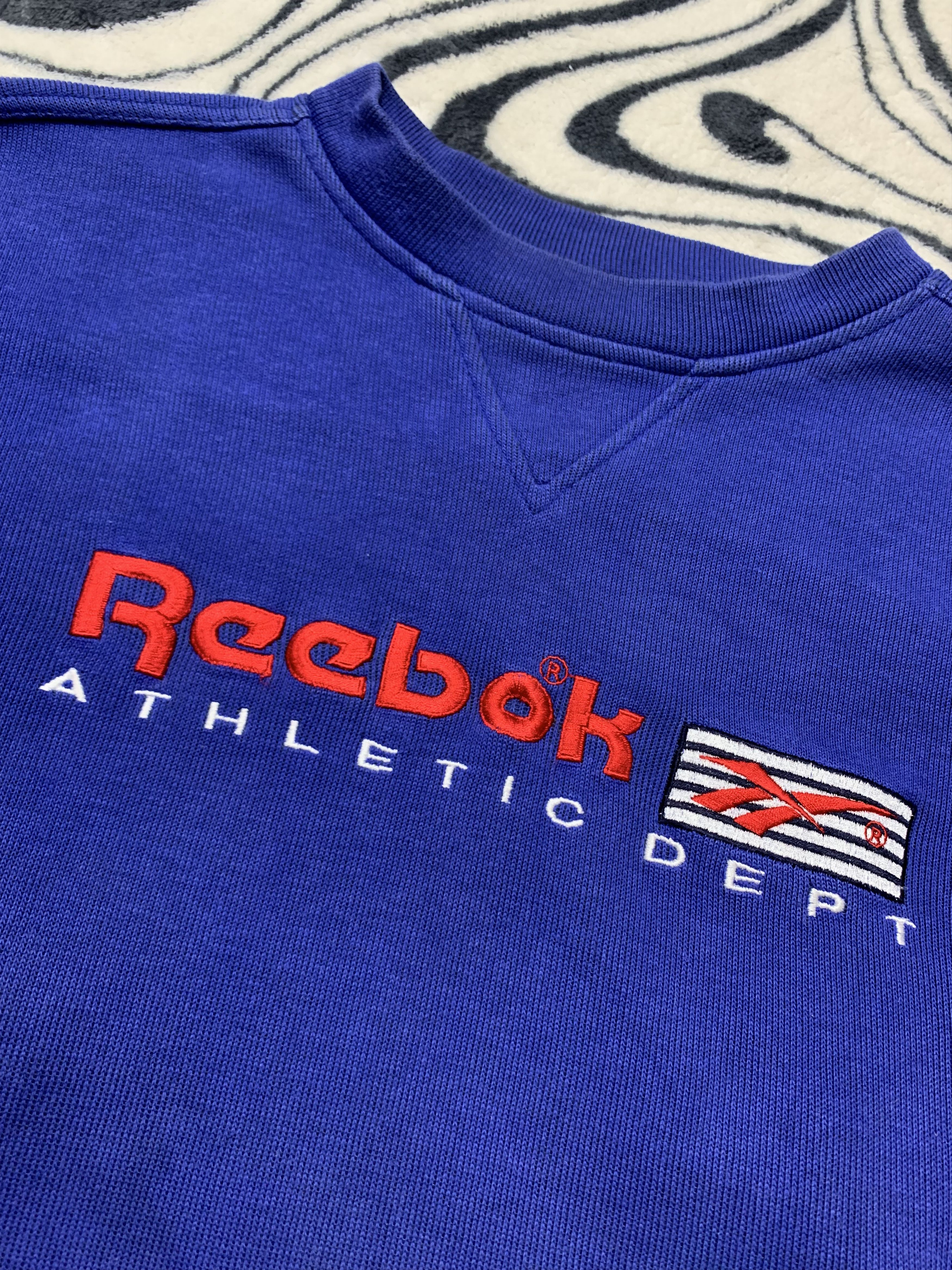 Reebok Reebok Vintage Mens Sweatshirt Size US L / EU 52-54 / 3 - 4 Thumbnail