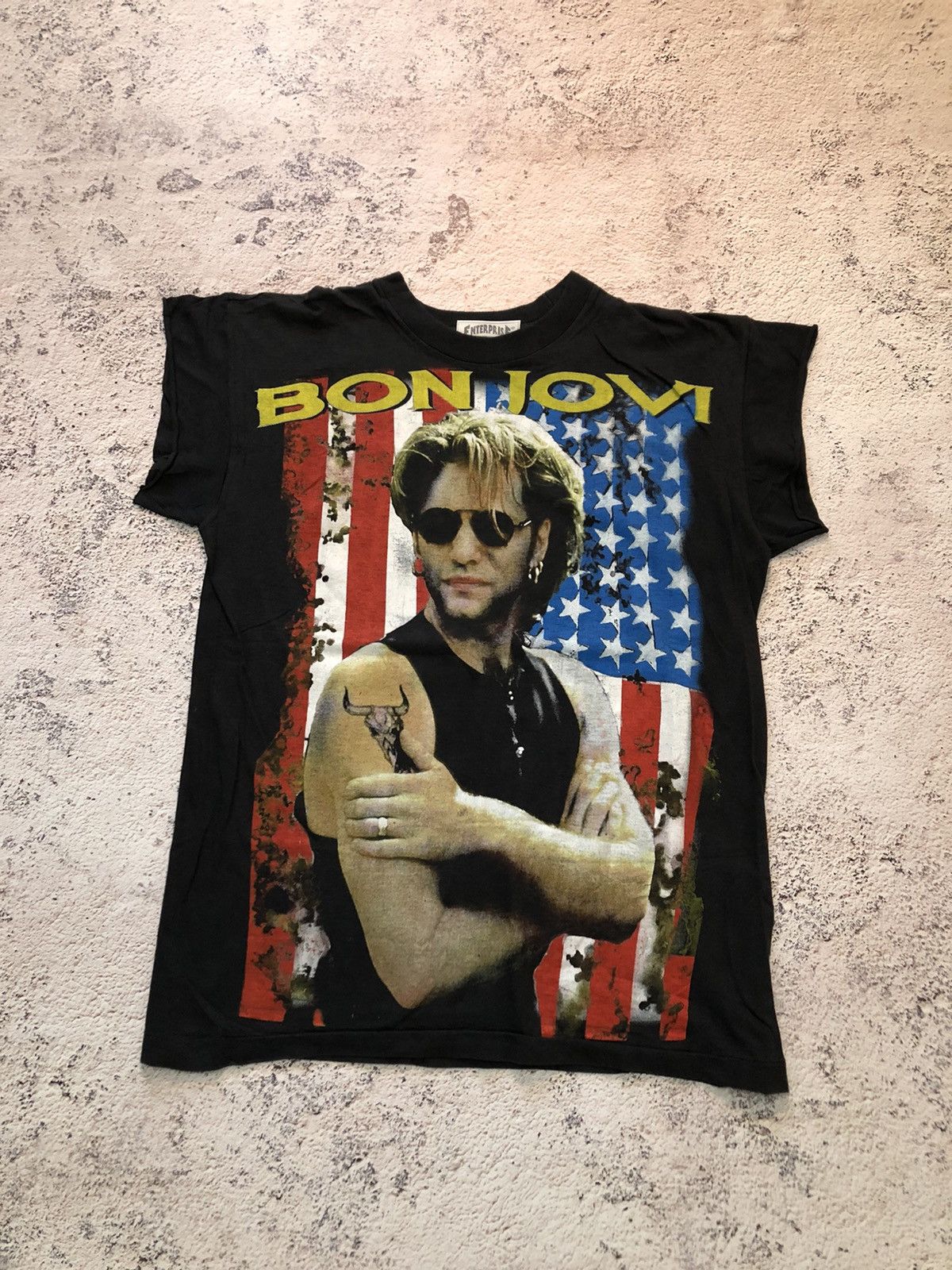Band Tees × Bon Jovi × Vintage VINTAGE 1995 BON JOVI 'THESE DAYS' TEE SHIRT Size US M / EU 48-50 / 2 - 2 Thumbnail