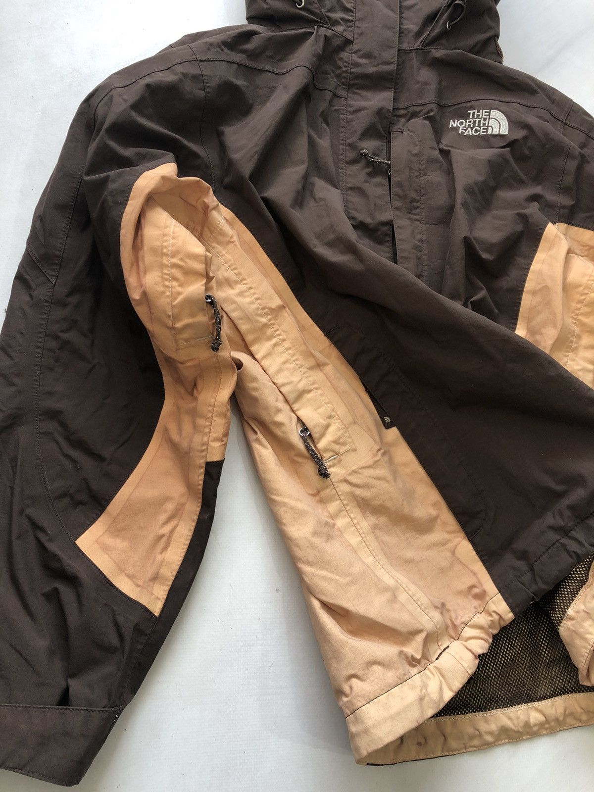 The North Face × Vintage 🐻 Y2K Women’s Vintage The North Face HyVent Brown Jacket Size S / US 4 / IT 40 - 12 Thumbnail
