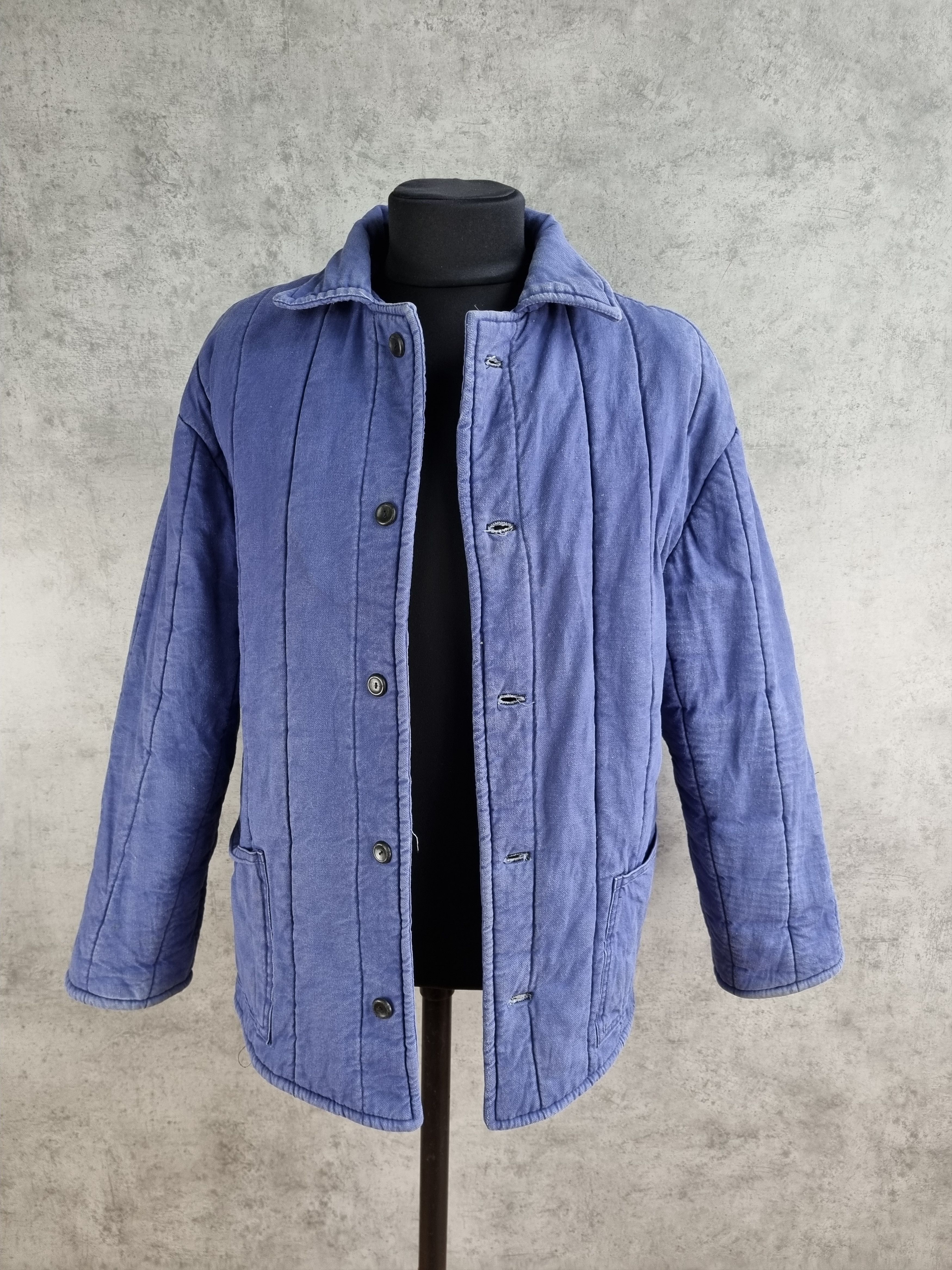 Vintage Destroyed Faded Ripped Dirty Jacket Size US L / EU 52-54 / 3 - 2 Thumbnail