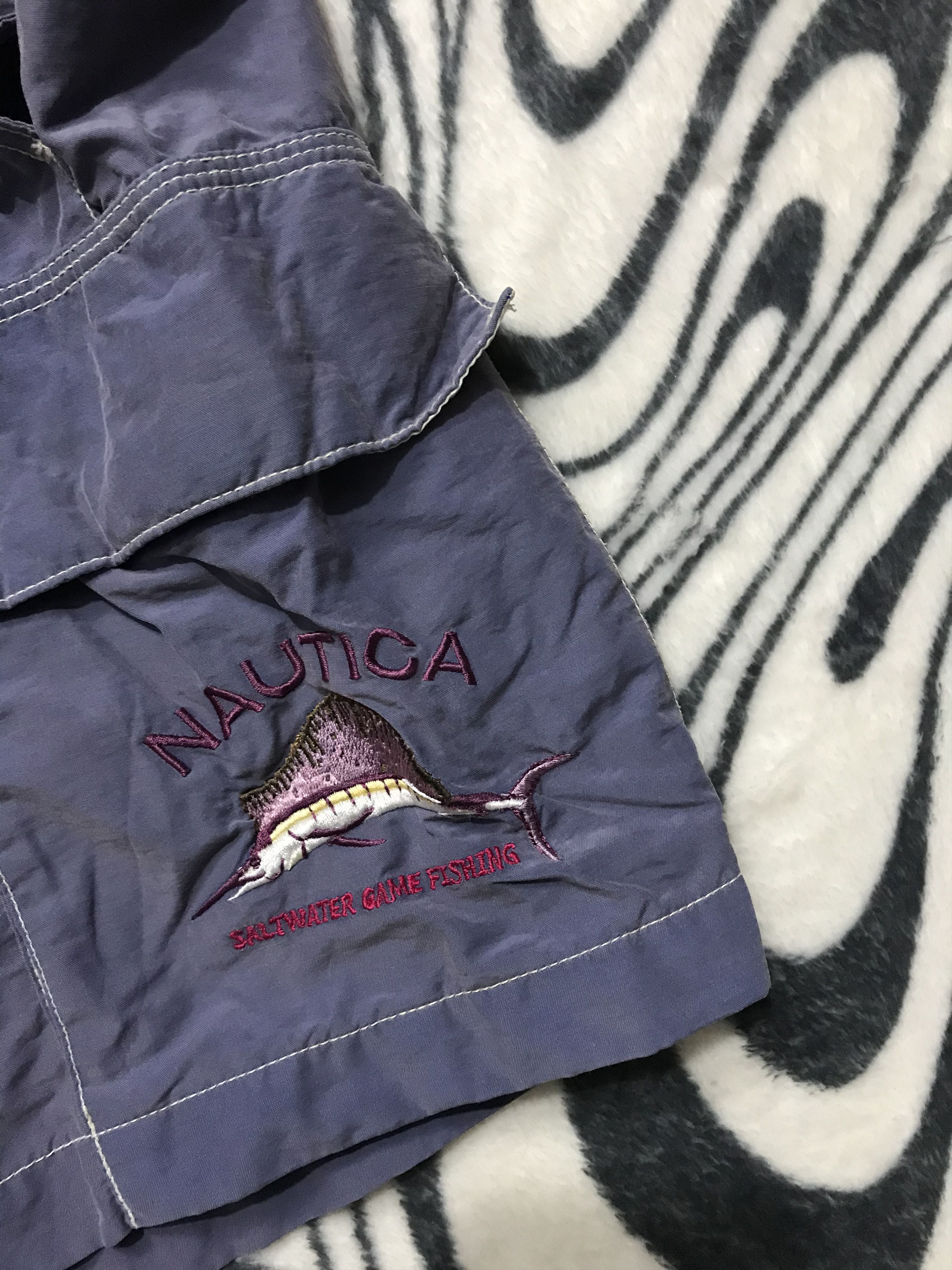 Nautica Nautica Mens Nylon Shorts Size US 32 / EU 48 - 2 Thumbnail