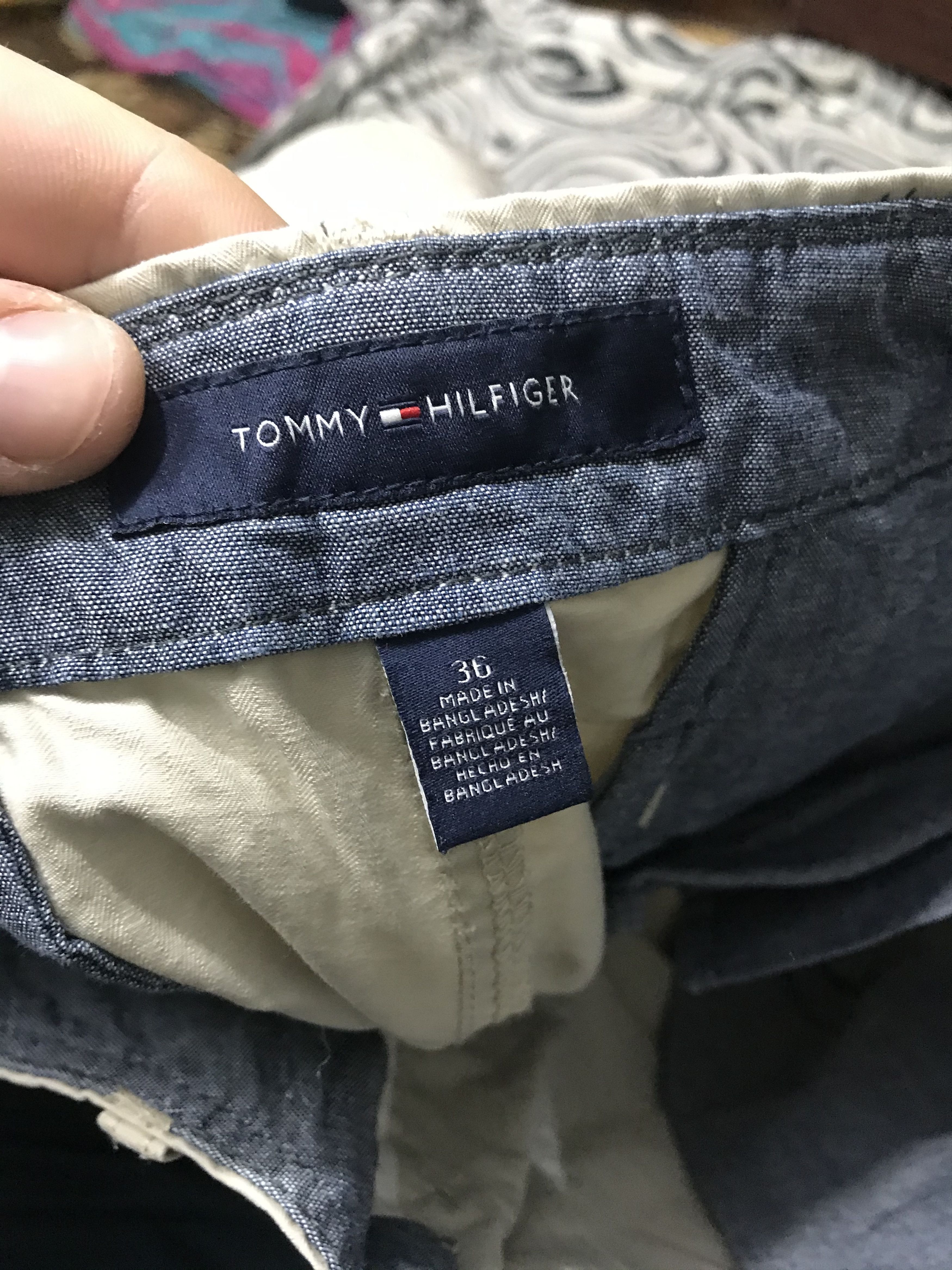 Tommy Hilfiger × Vintage Tommy Hilfiger Mens Shorts Size US 36 / EU 52 - 4 Thumbnail