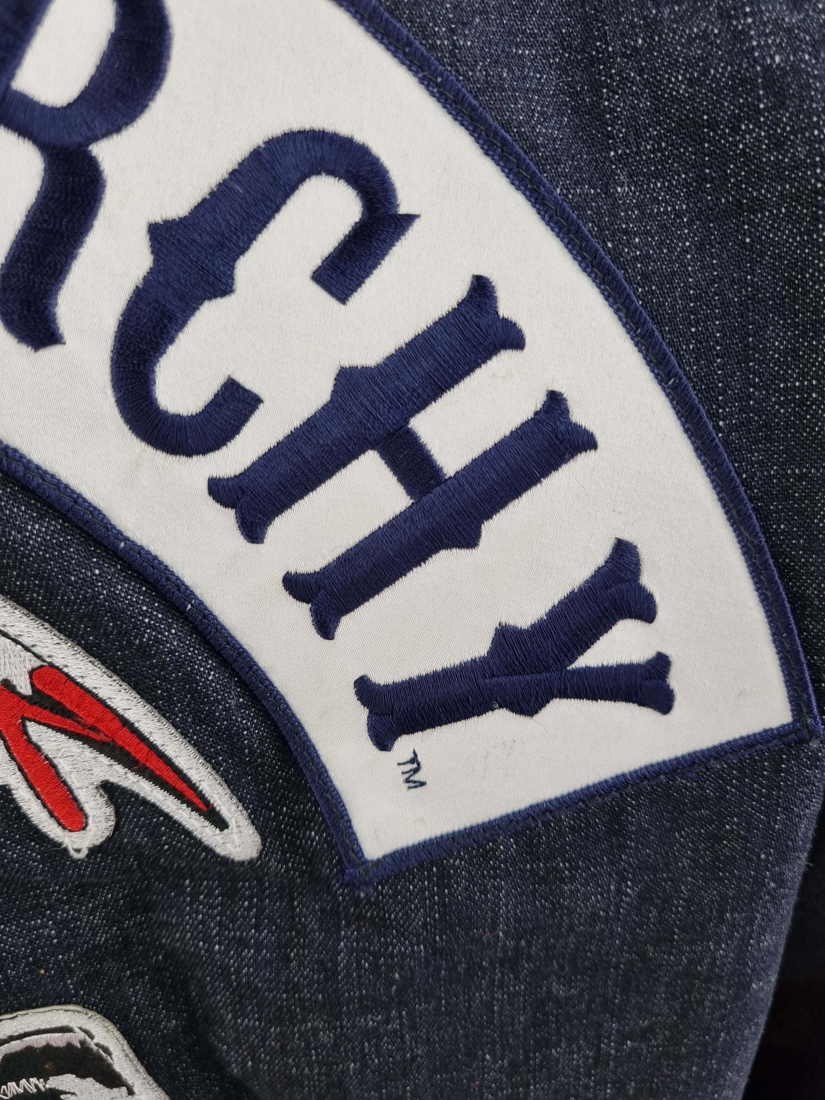 Other Rare Sons of Anarchy Denim Biker Hooded Jacket Size US XL / EU 56 / 4 - 18 Thumbnail