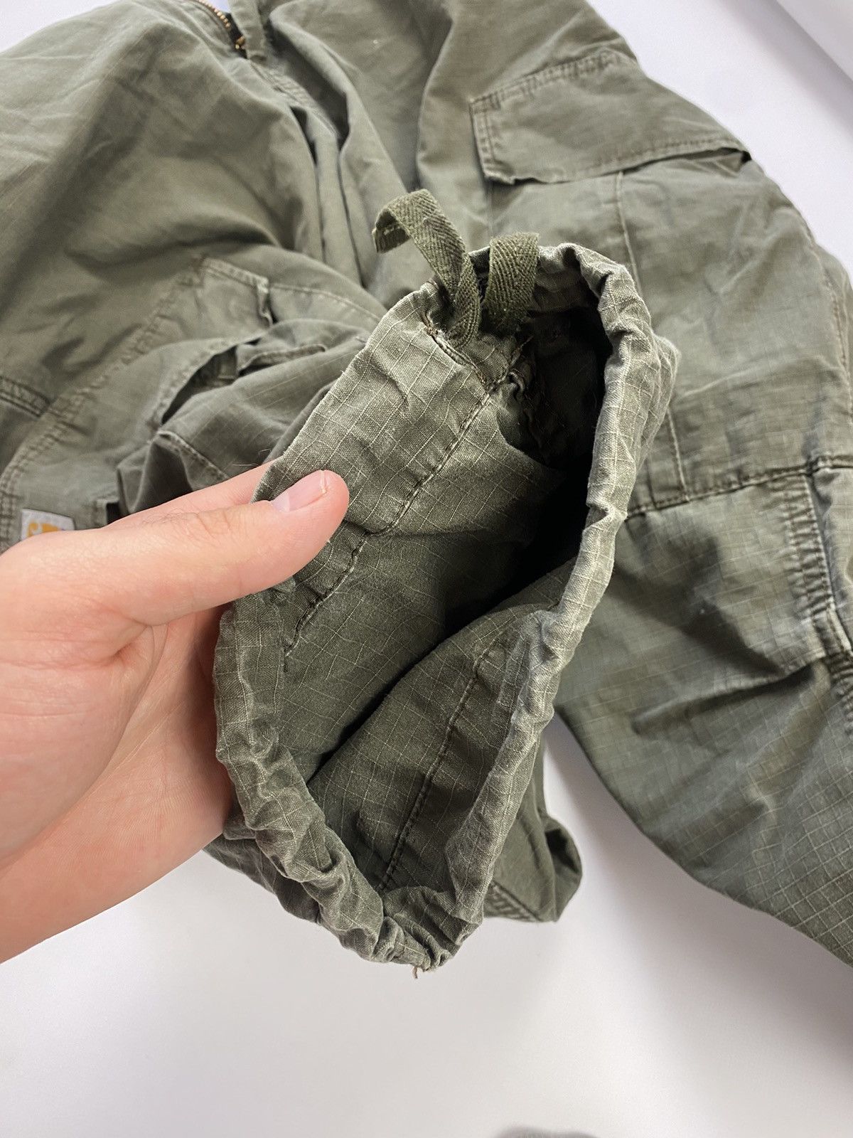 Carhartt Vintage Carhartt WIP Cargo Pants Travis Scott Style 33x32 Size US 33 - 8 Thumbnail