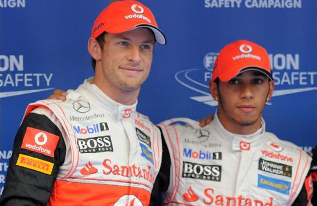 Formula 1 McLaren Mercedes Jenson Button F1 formula 1 vintage cap hat Size ONE SIZE - 2 Thumbnail
