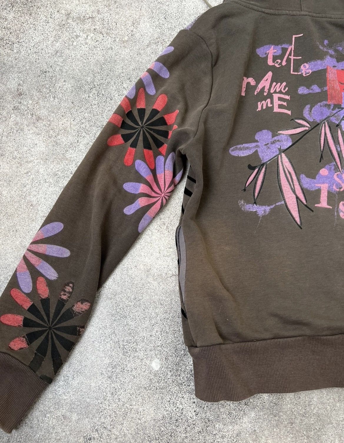 Hysteric Glamour × Vintage Vintage printed sun faded zip hoodie Size M / US 6-8 / IT 42-44 - 7 Thumbnail