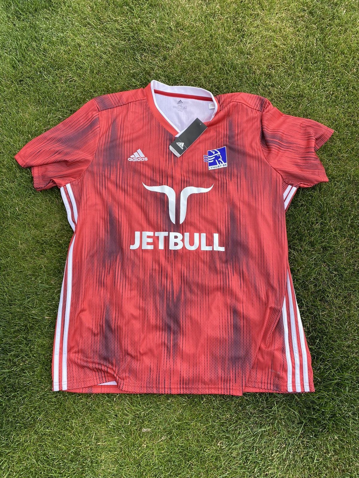 Adidas adidas 2018/2019 LYNGBY BK new football soccer jersey Size US XXL / EU 58 / 5 - 1 Thumbnail