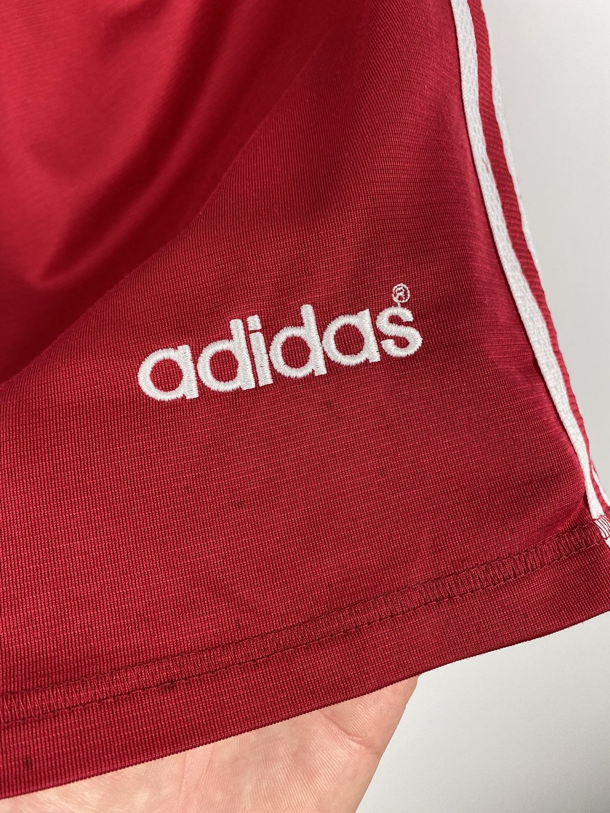 Adidas Vintage Liverpool 1995 1996 Shorts Soccer PSG Milan Roma Size US 32 / EU 48 - 4 Thumbnail