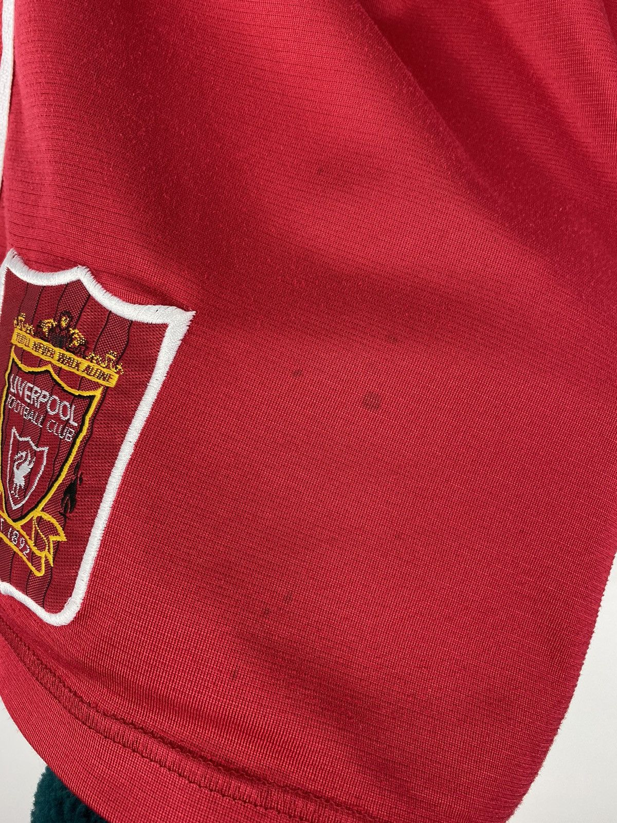 Adidas Vintage Liverpool 1995 1996 Shorts Soccer PSG Milan Roma Size US 32 / EU 48 - 3 Thumbnail
