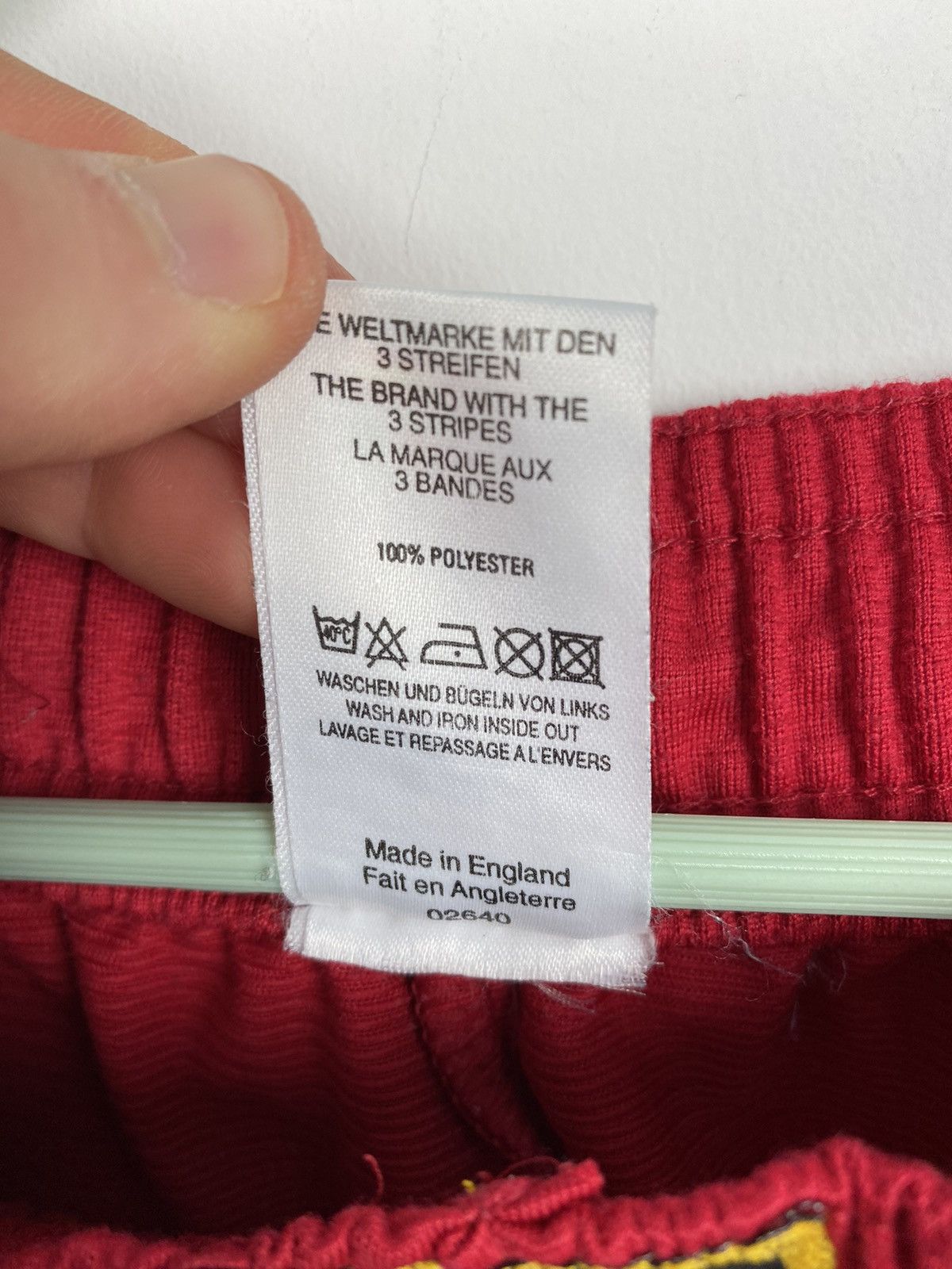 Adidas Vintage Liverpool 1995 1996 Shorts Soccer PSG Milan Roma Size US 32 / EU 48 - 8 Thumbnail