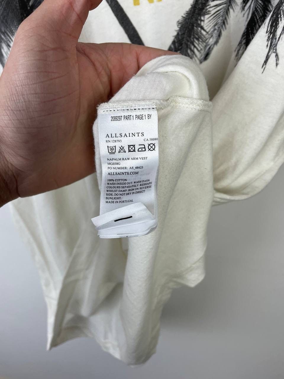 Allsaints Allsaints luxury t-shirt size S Size US S / EU 44-46 / 1 - 3 Thumbnail