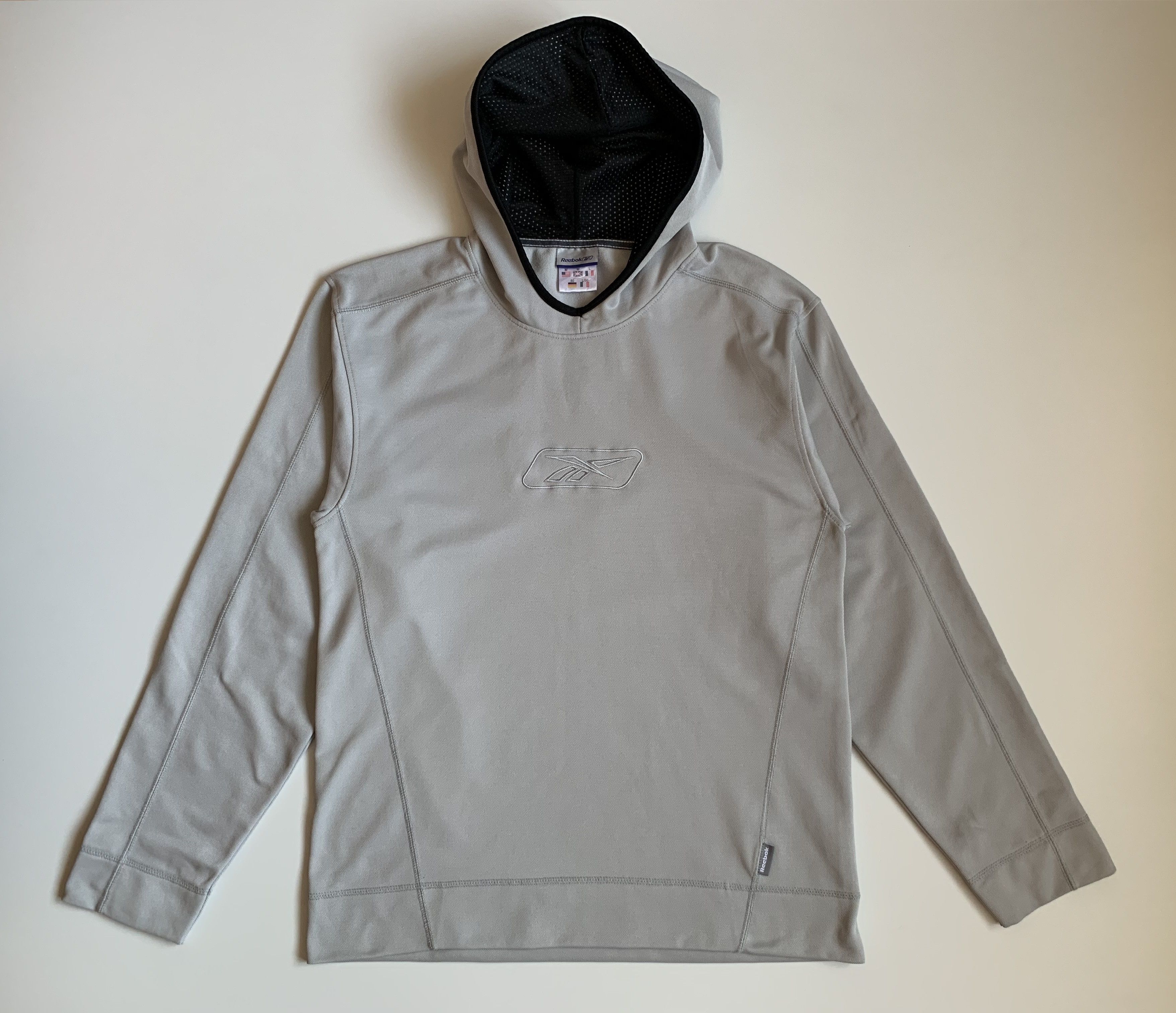 Reebok Vintage Reebok Central Logo Men's Hoodie Size US L / EU 52-54 / 3 - 4 Thumbnail