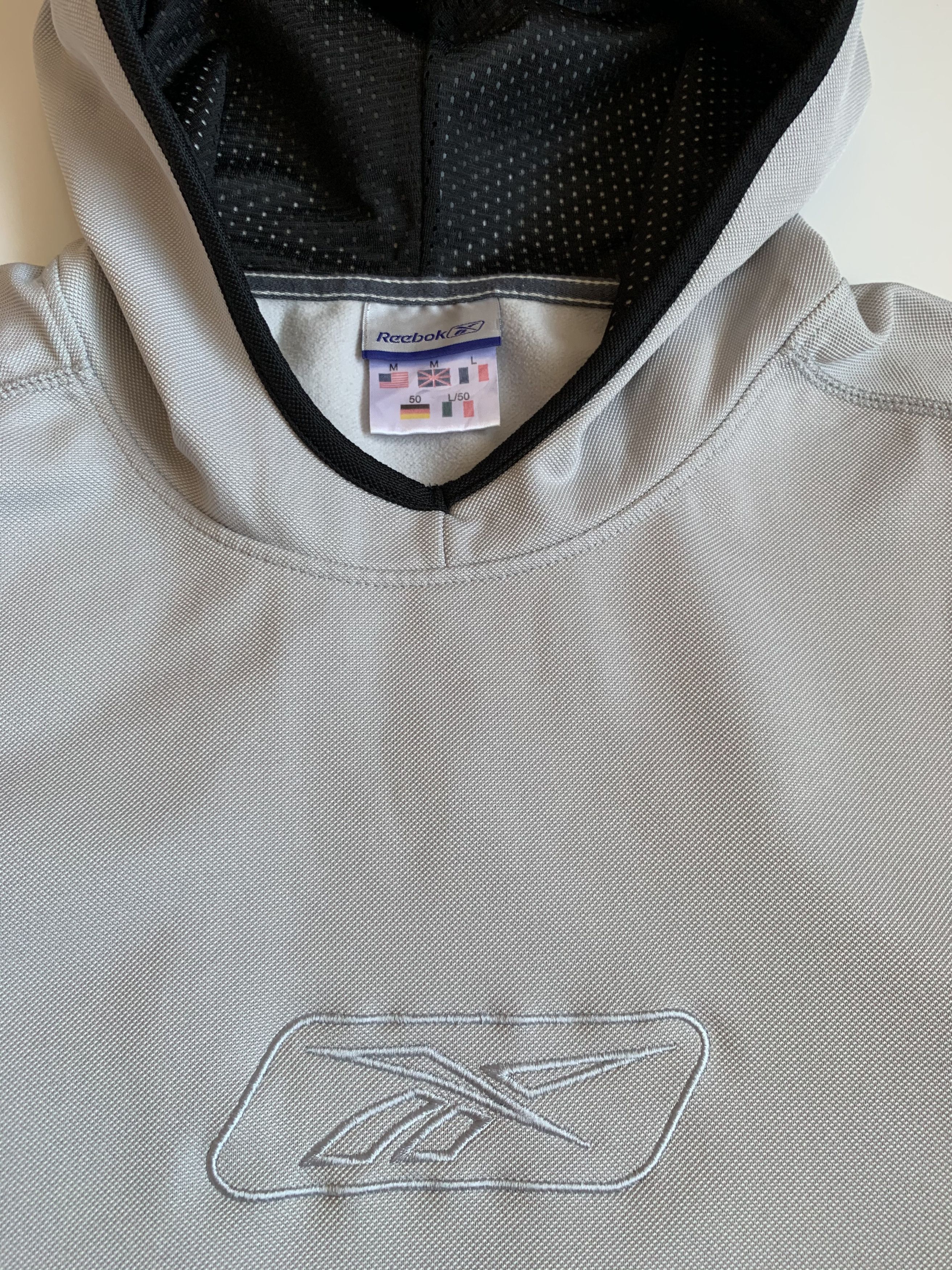 Reebok Vintage Reebok Central Logo Men's Hoodie Size US L / EU 52-54 / 3 - 7 Thumbnail