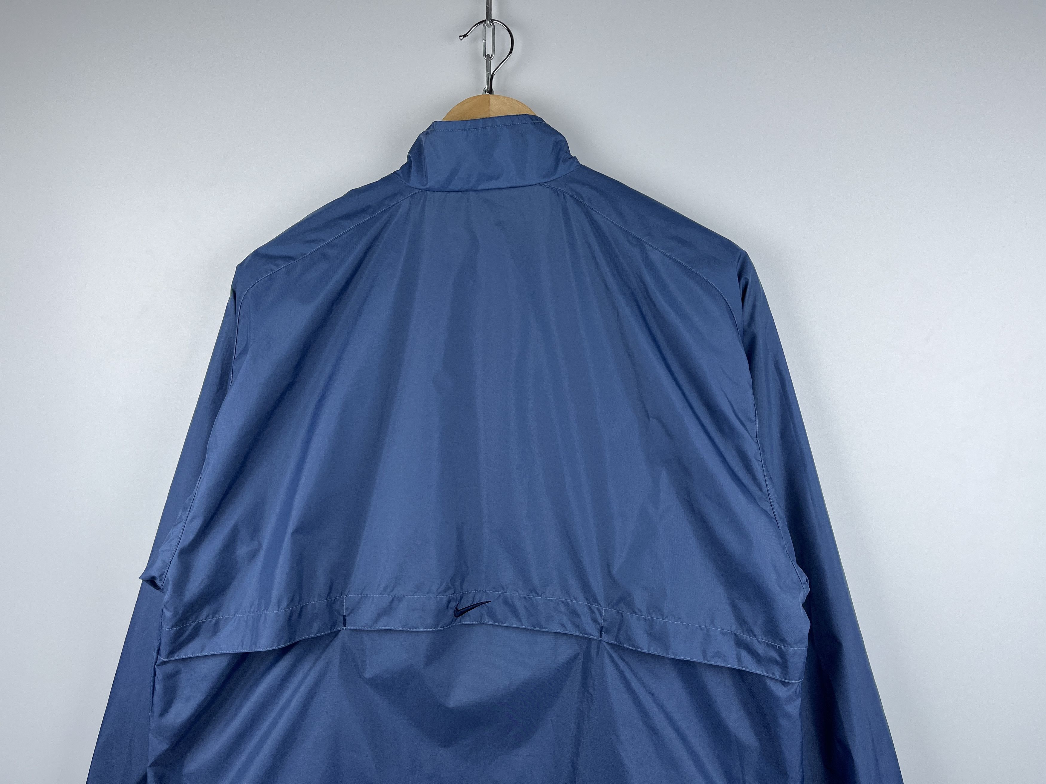 Nike × Vintage 00's Nike Vintage Small Swoosh Nylon Windbreaker Jacket Size US S / EU 44-46 / 1 - 8 Thumbnail