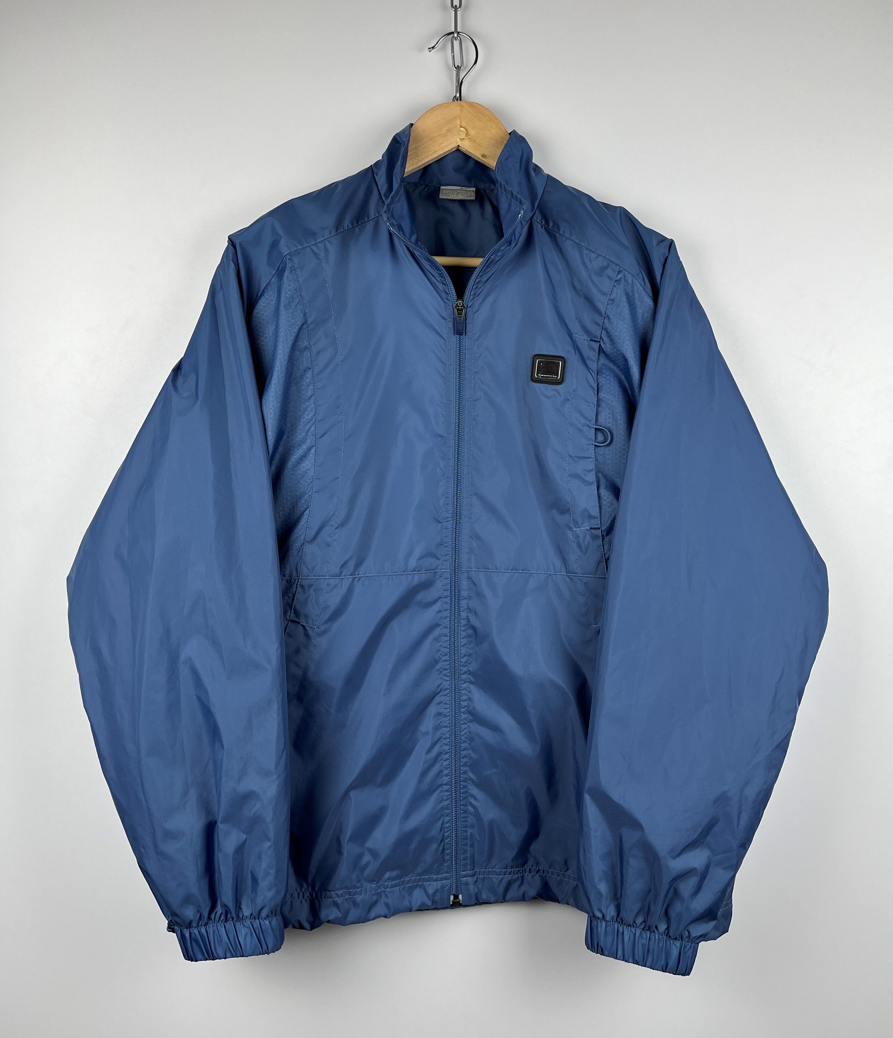 Nike × Vintage 00's Nike Vintage Small Swoosh Nylon Windbreaker Jacket Size US S / EU 44-46 / 1 - 6 Thumbnail