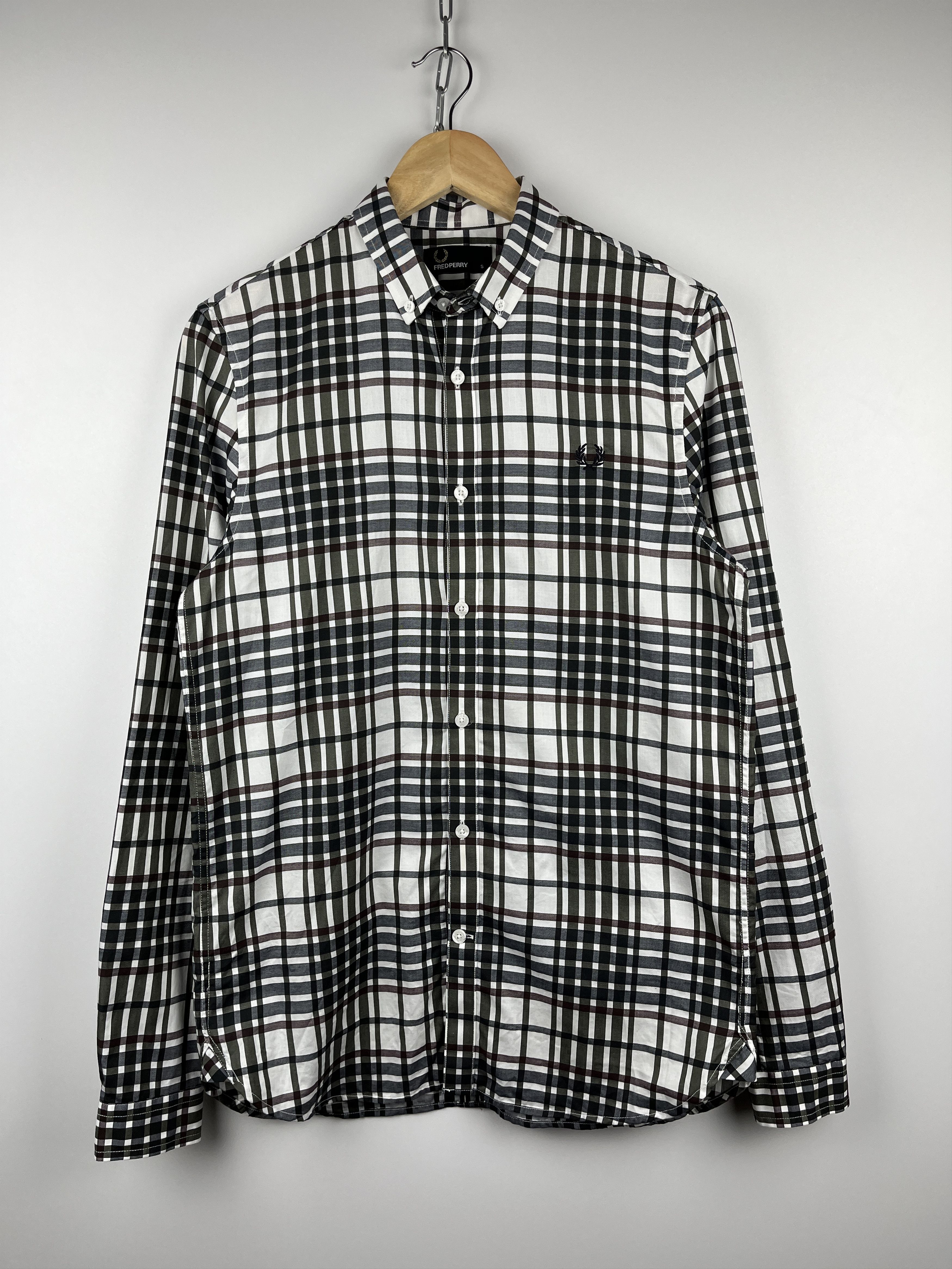 Fred Perry Fred Perry Twill Check Shirt Long Sleeve Size US S / EU 44-46 / 1 - 2 Thumbnail