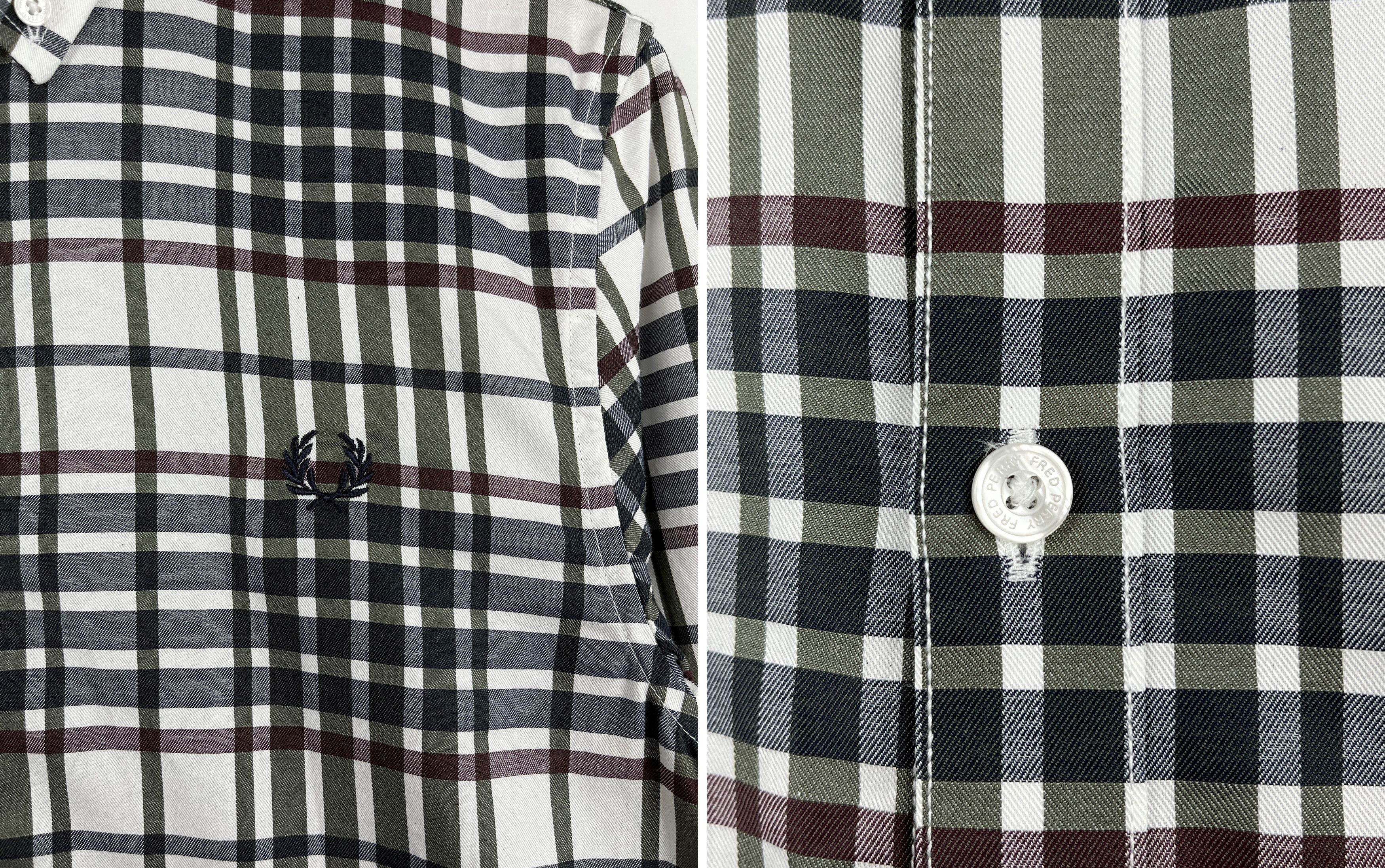 Fred Perry Fred Perry Twill Check Shirt Long Sleeve Size US S / EU 44-46 / 1 - 5 Thumbnail