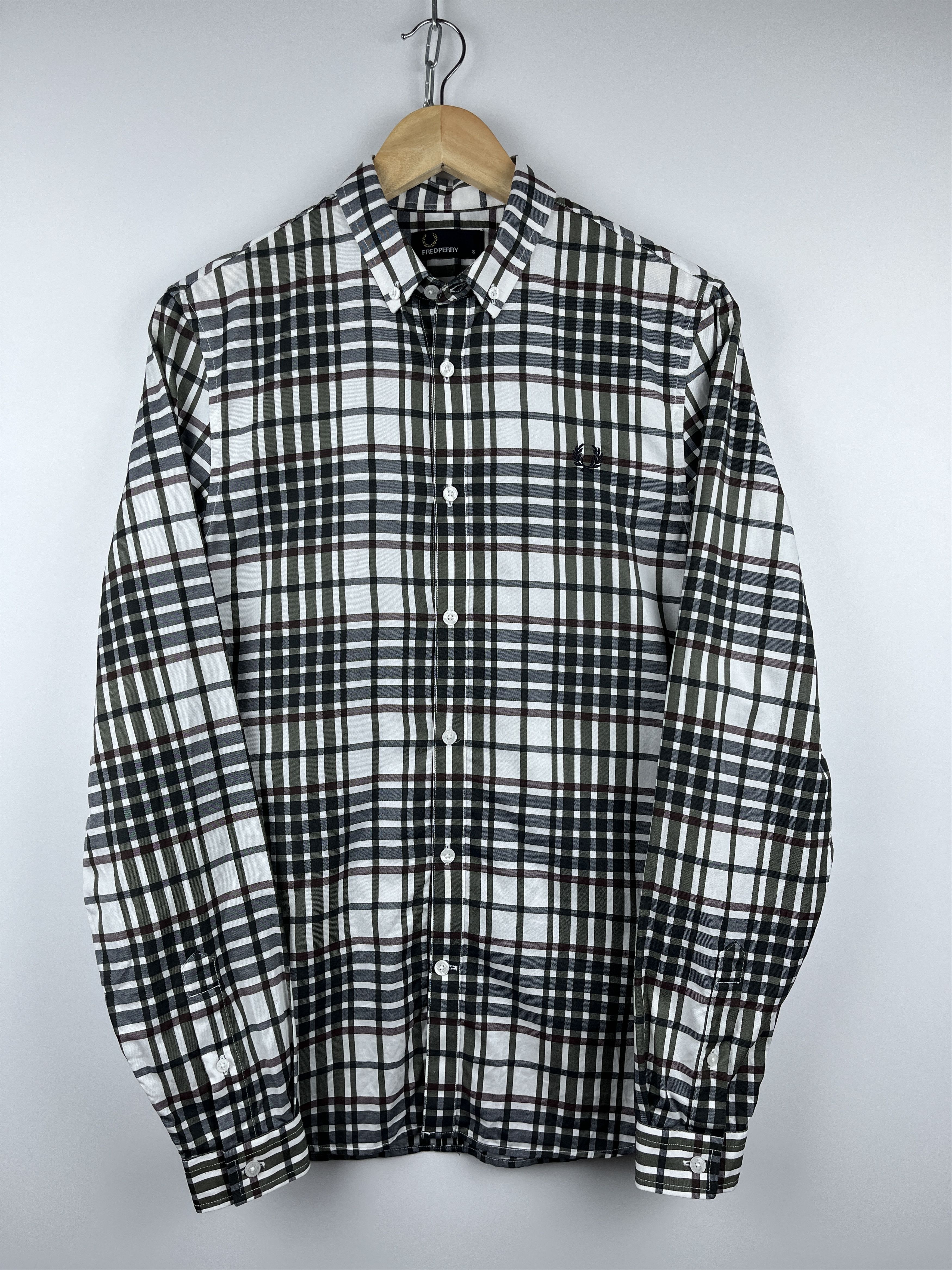 Fred Perry Fred Perry Twill Check Shirt Long Sleeve Size US S / EU 44-46 / 1 - 7 Thumbnail