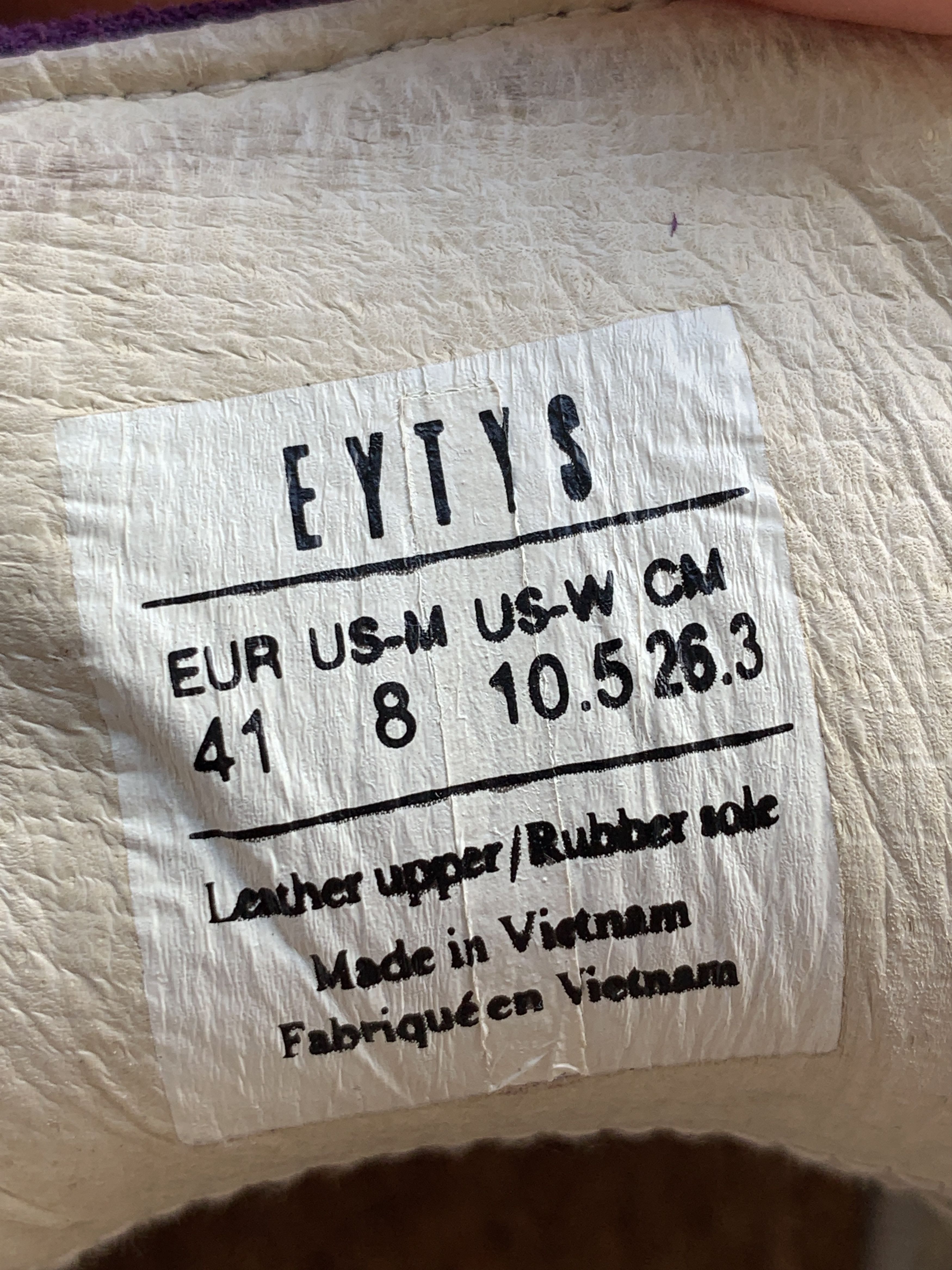 Eytys Eytys Hight Suede Sneakers Unisex Size US 8 / EU 41 - 12 Thumbnail