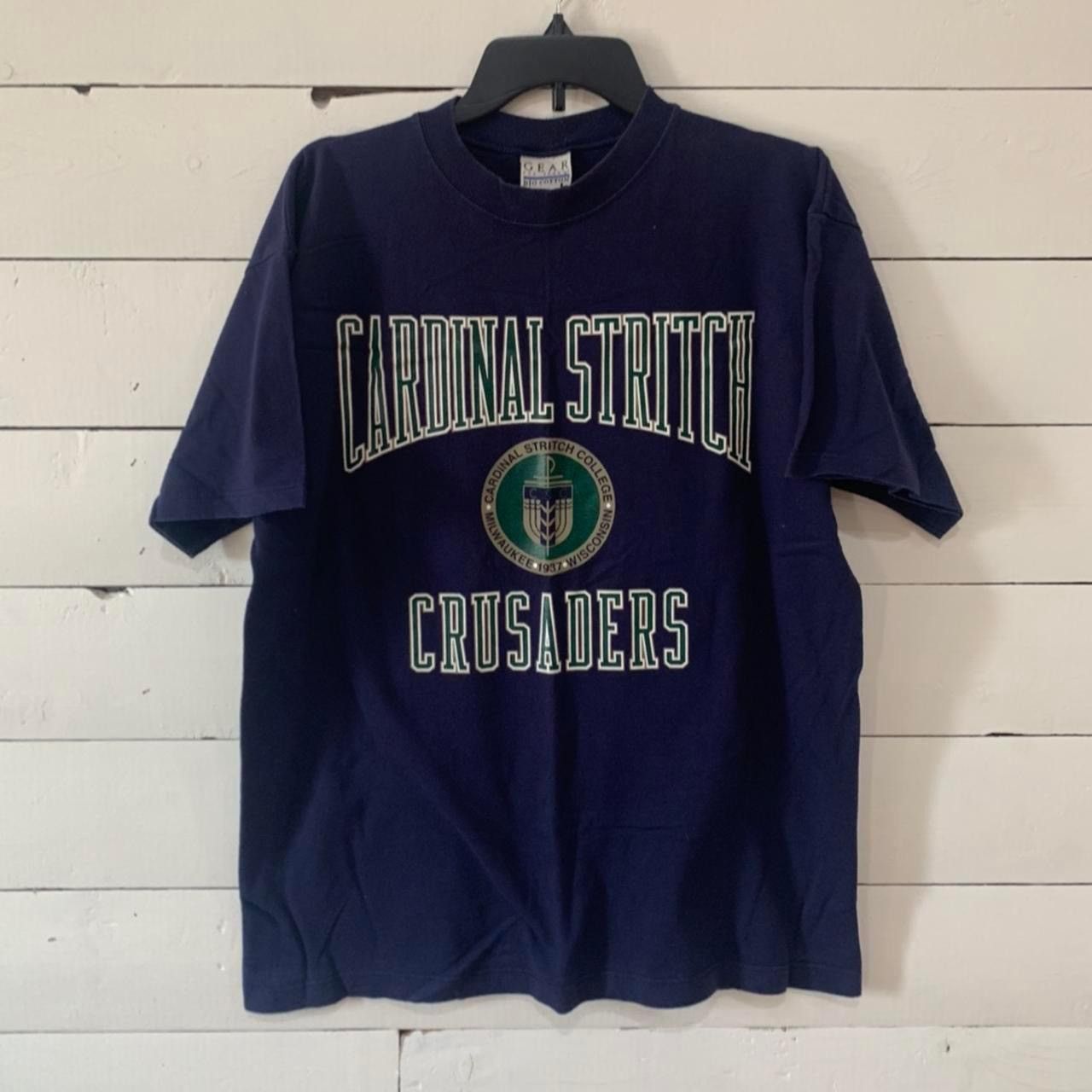 Vintage Vintage 90s College Graphic Shirt | Grailed