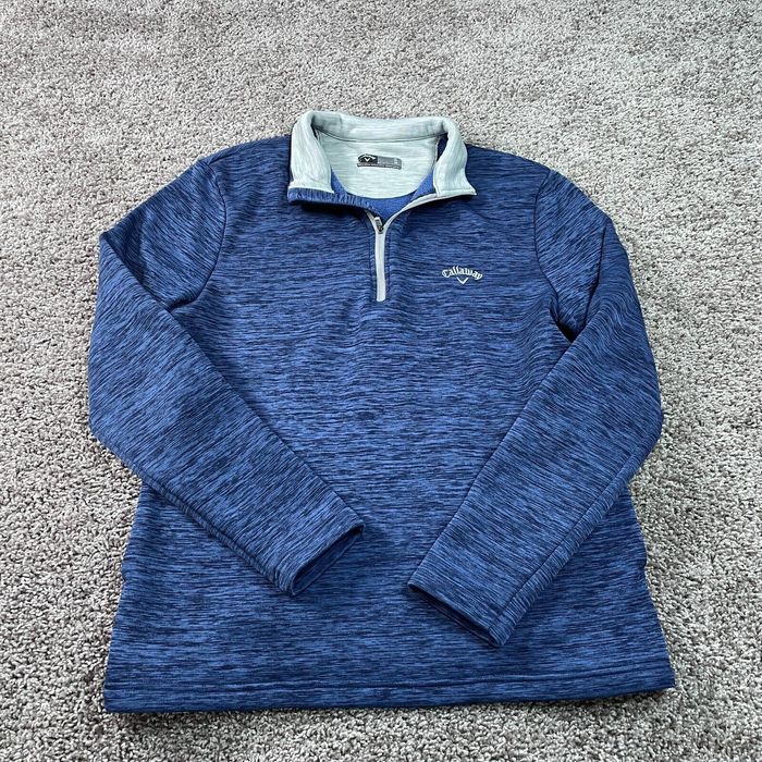Callaway Callaway Sweater Adult Medium Blue Golfer Golf Sweatshirt ...