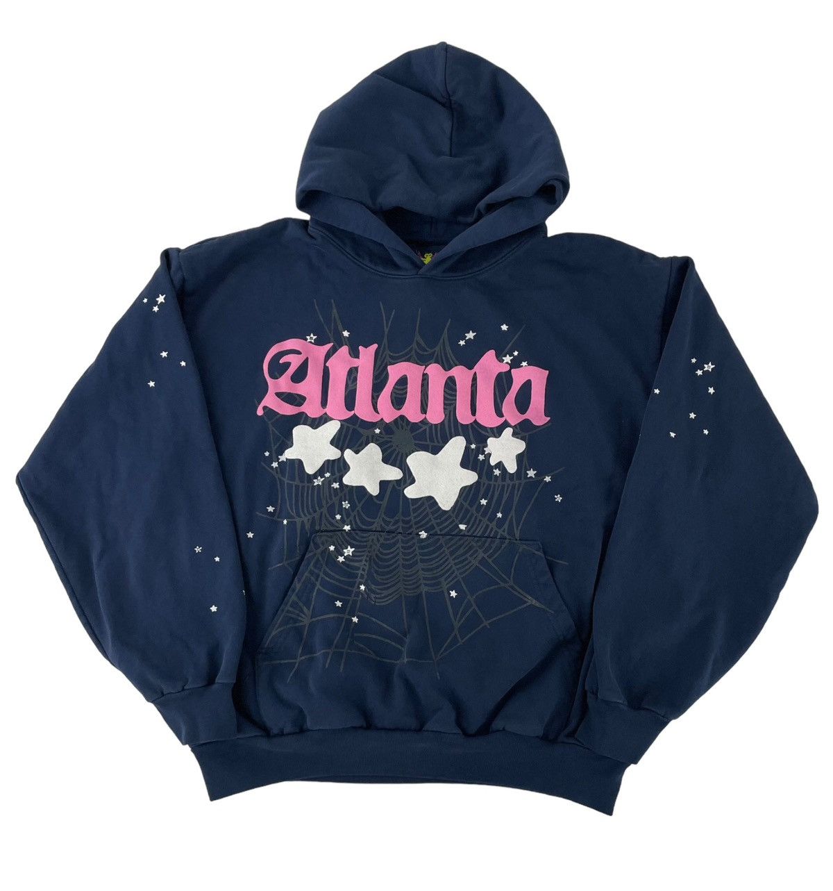 Spider Worldwide Sp5der Atlanta hoodie NAVY spider worldwide hoodie ...