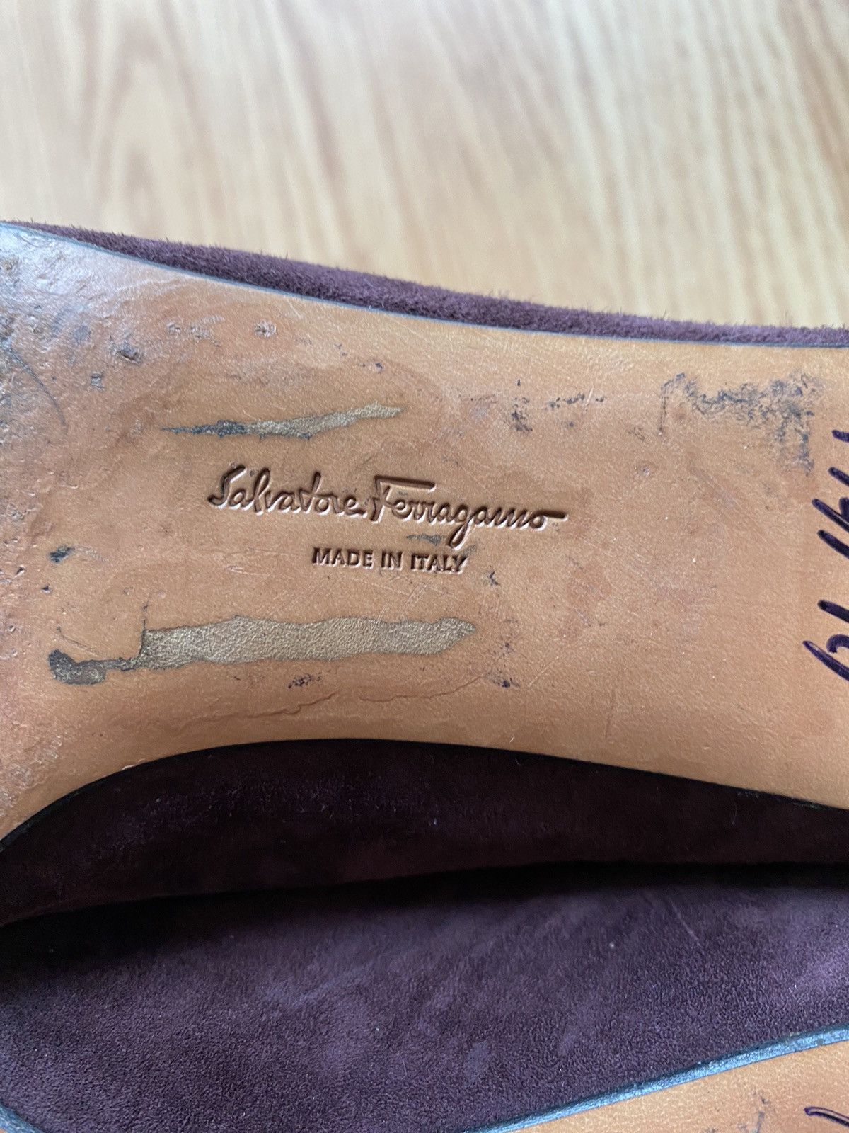 Salvatore Ferragamo Brown Vintage Salvatore Ferragamo Heels Pump Shoe Size US 7 / IT 37 - 5 Thumbnail