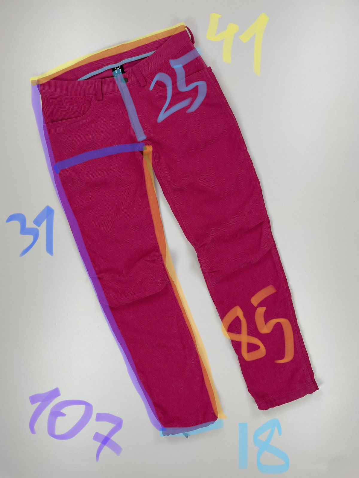 Haglofs HAGLOFS Women's Mid Trail pink velvet hiking pants size 40 Size 28" / US 6 / IT 42 - 17 Thumbnail