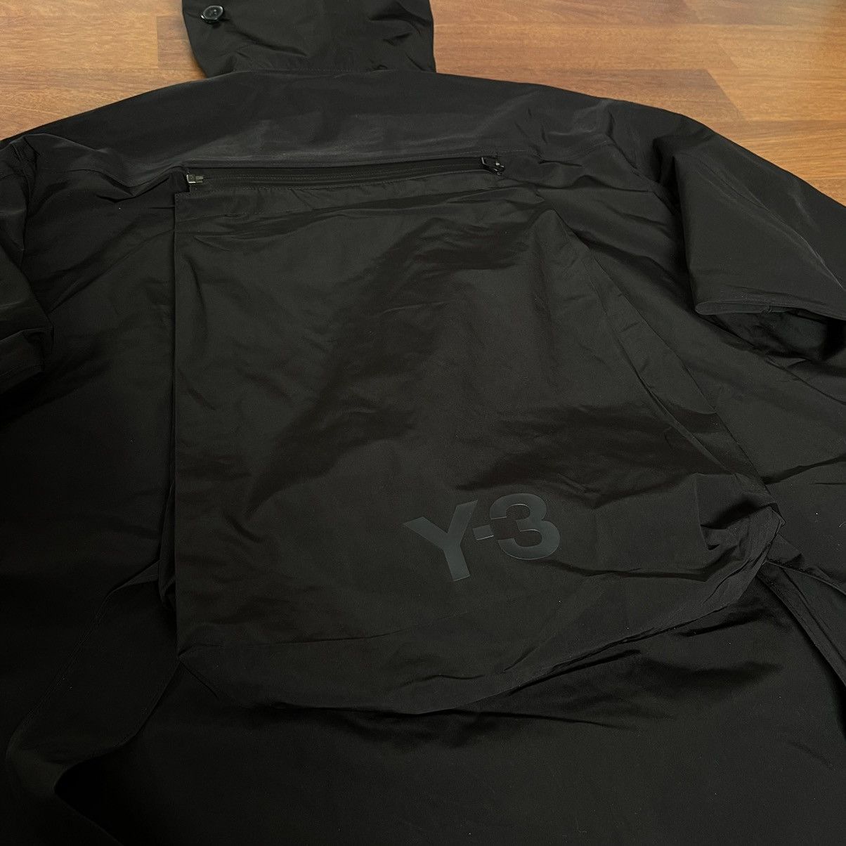Adidas × Japanese Brand × Yohji Yamamoto ADIDAS x YOHJI YAMAMOTO Y-3 CLASSIC DORICO HOODED TRENCHCOAT Size XS / US 0-2 / IT 36-38 - 16 Thumbnail