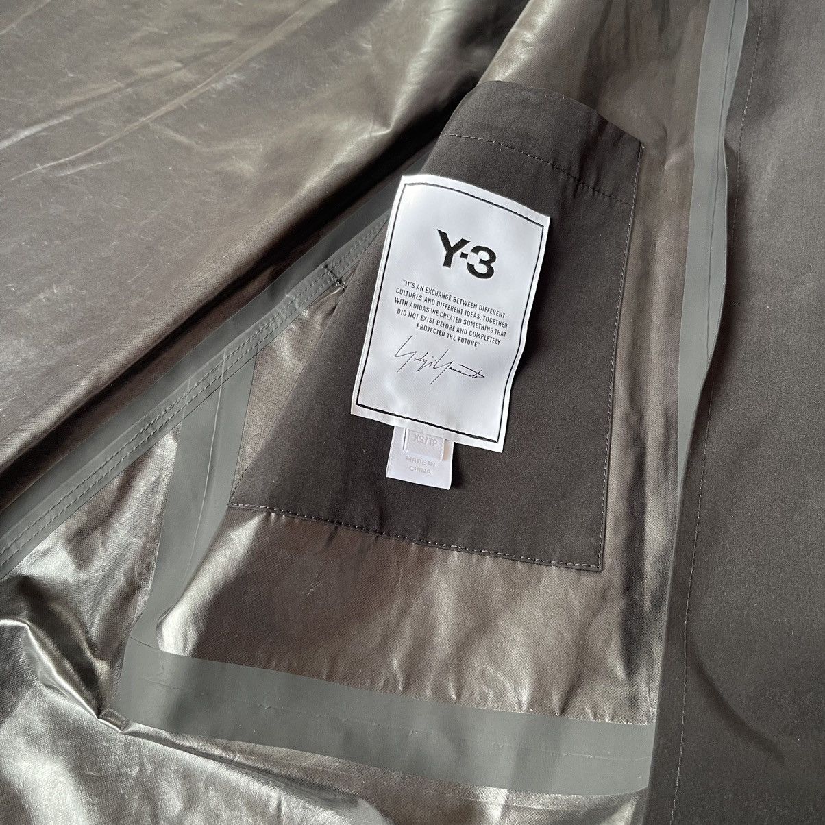 Adidas × Japanese Brand × Yohji Yamamoto ADIDAS x YOHJI YAMAMOTO Y-3 CLASSIC DORICO HOODED TRENCHCOAT Size XS / US 0-2 / IT 36-38 - 13 Thumbnail