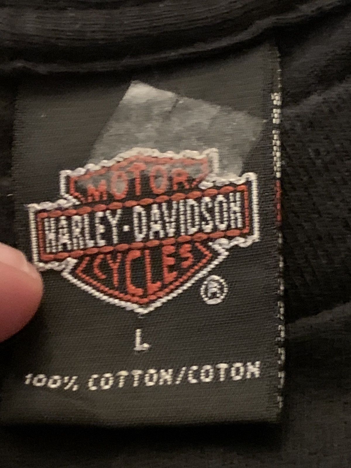 Harley Davidson × Vintage RARE Vintage Harley Davidson Flame Sleeve Daytona Bike Shirt Size US L / EU 52-54 / 3 - 9 Thumbnail