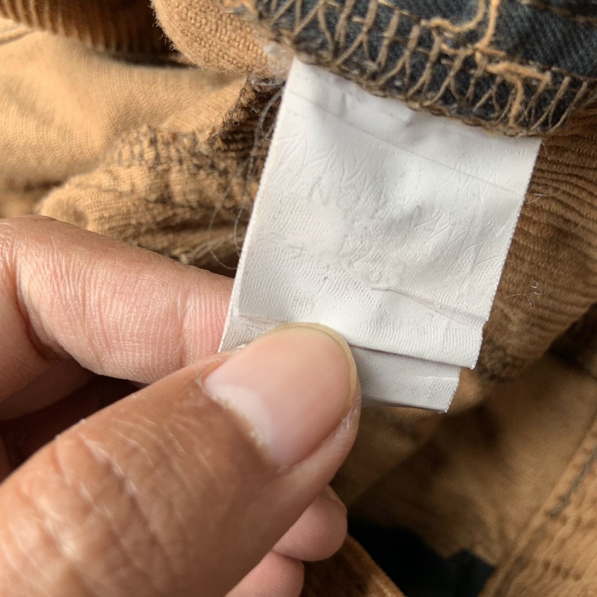 If Six Was Nine × Japanese Brand × Le Grande Bleu (L.G.B.) Jack Rose Distressed Flared Corduroy Pants Size US 33 - 6 Thumbnail