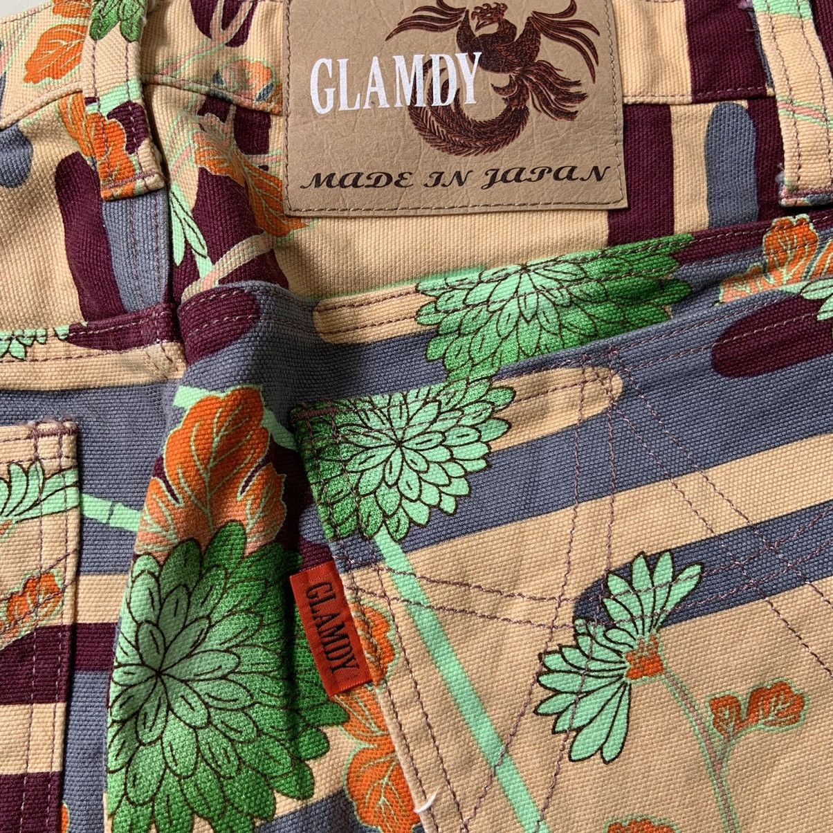 Hysteric Glamour × Japanese Brand × Le Grande Bleu (L.G.B.) Glamdy Japan All Over Print Flared Pants Size US 28 / EU 44 - 8 Thumbnail