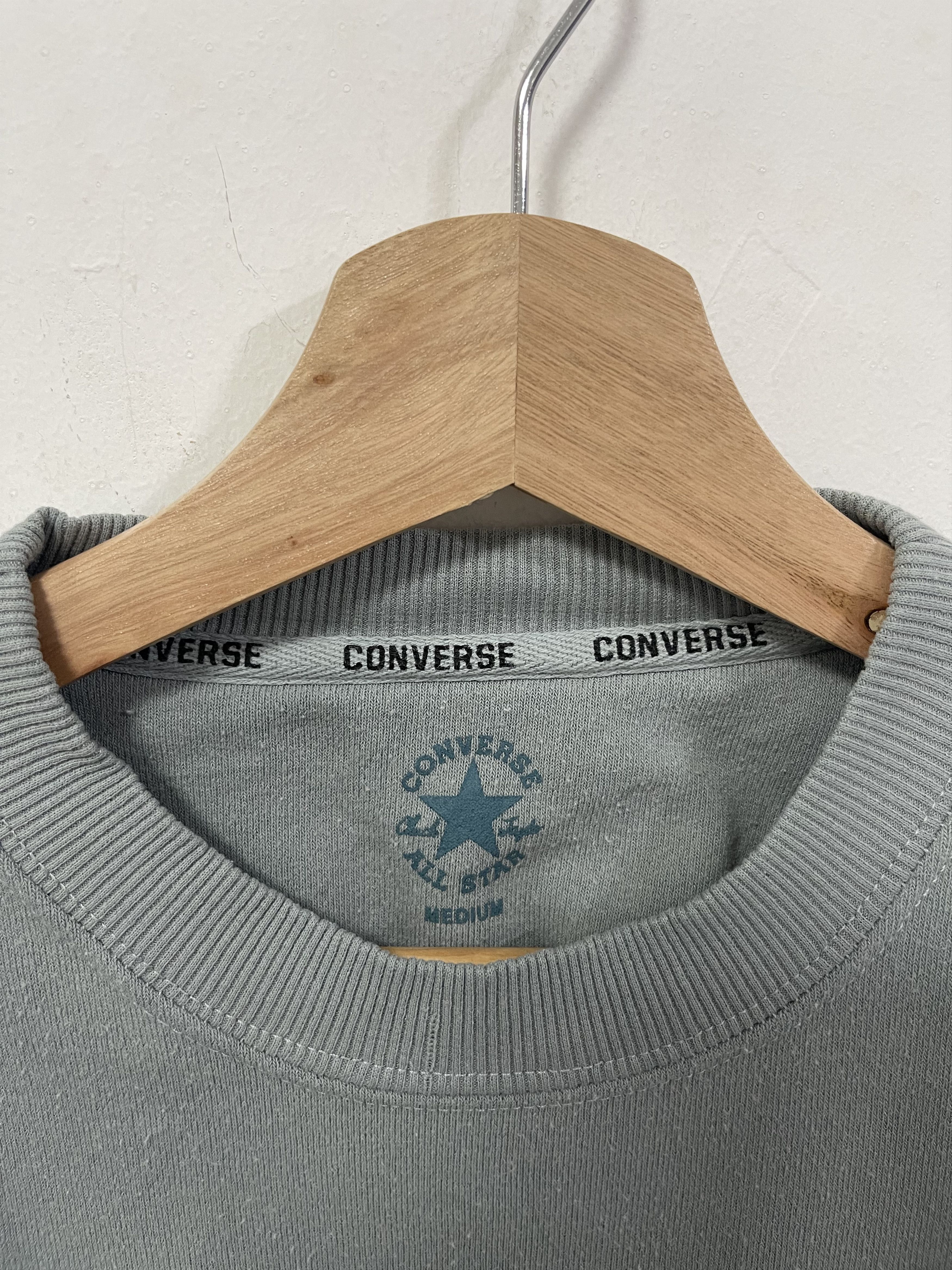Converse × Vintage Converse Shoes Embroidery Big Logo Rare Design Sweatshirt Size US S / EU 44-46 / 1 - 12 Thumbnail