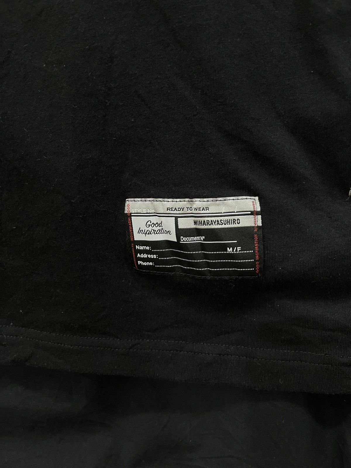 Maison MIHARA YASUHIRO (Tt). MIHARAYASUHIRO X GU GOOD INSPIRATION Size US XL / EU 56 / 4 - 9 Thumbnail