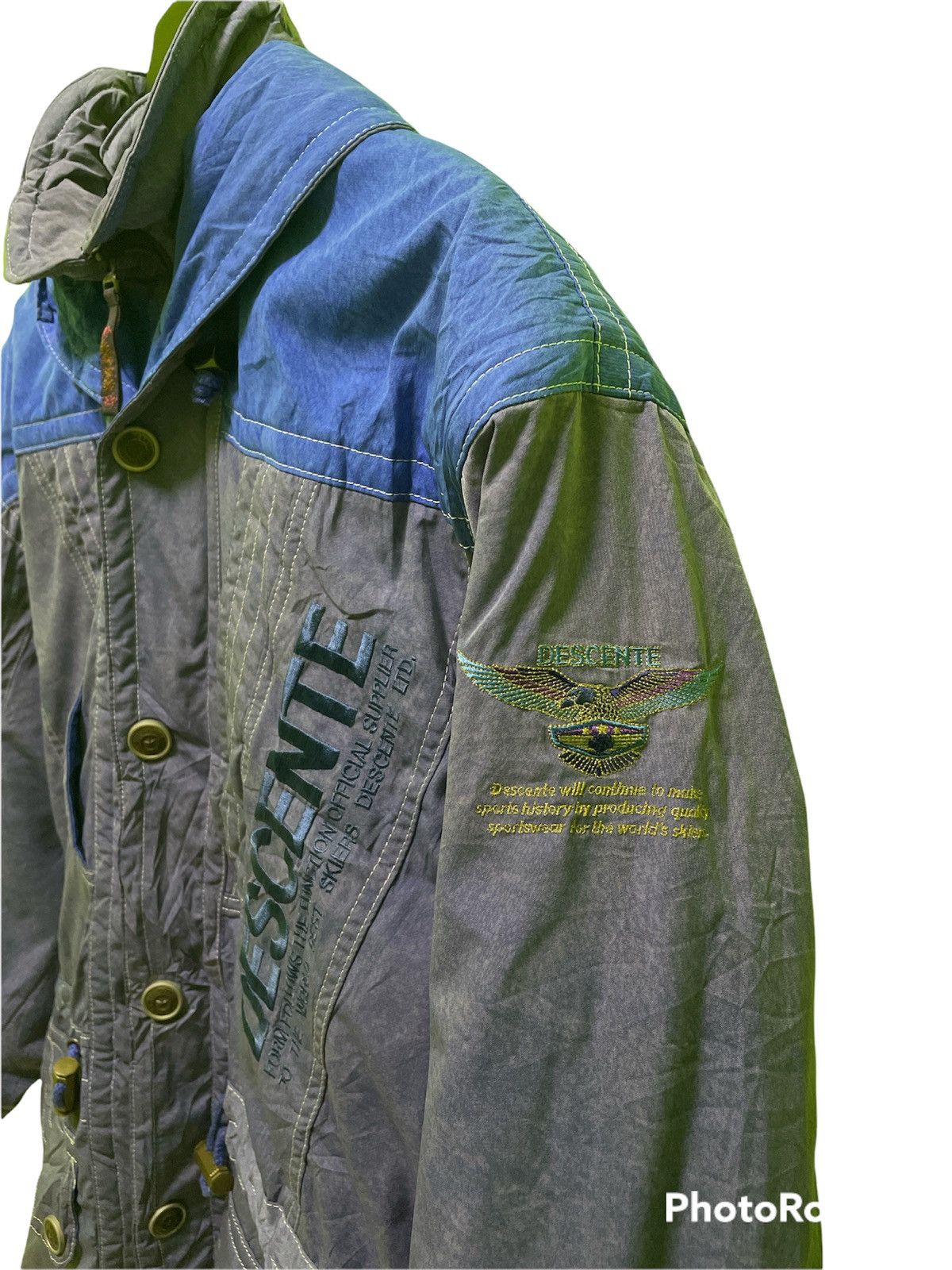 Descente × Japanese Brand × Vintage Rare Vintage Descente Ski Jackets Size US L / EU 52-54 / 3 - 3 Thumbnail