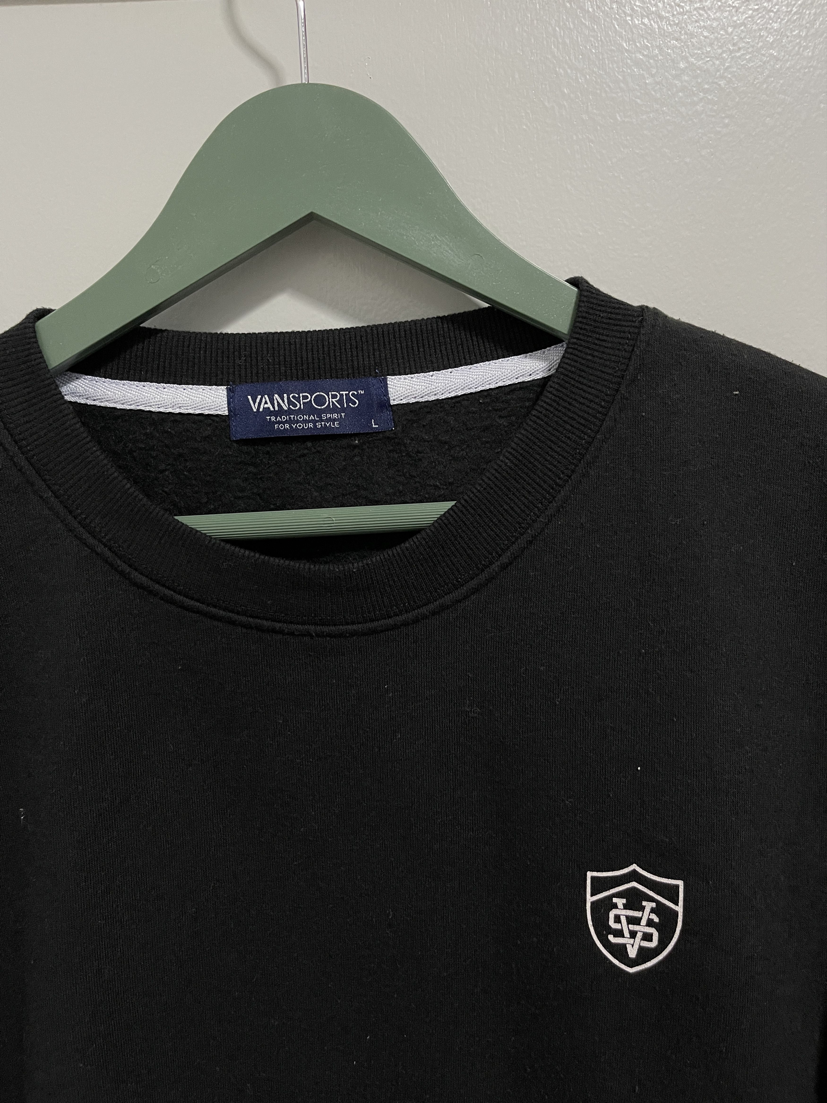 Japanese Brand × Vintage Vintage Vansports Logo Poem Crewneck Sweatshirt Size US M / EU 48-50 / 2 - 5 Thumbnail