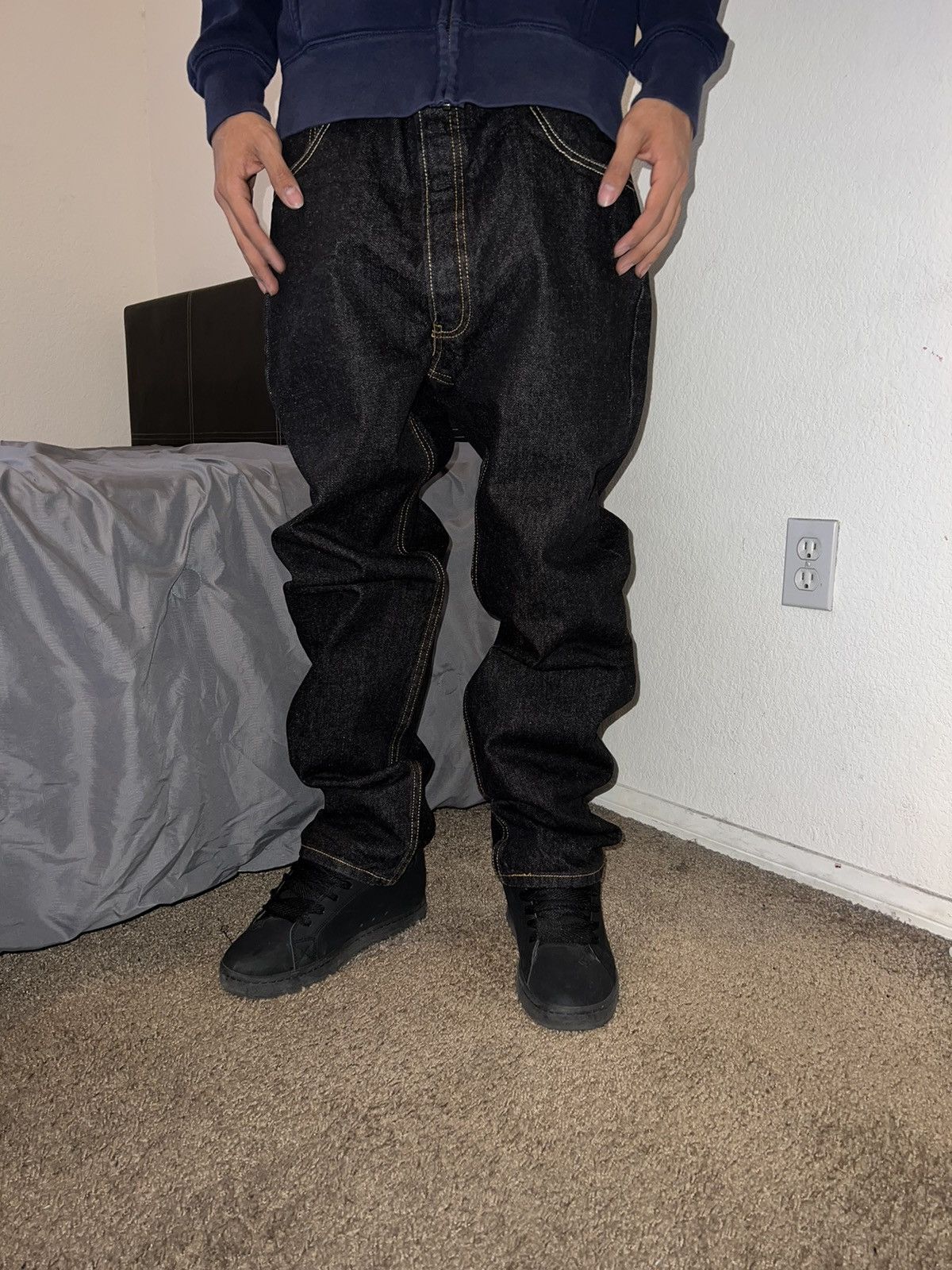 Levi's 501 JEANS Size US 36 / EU 52 - 2 Thumbnail