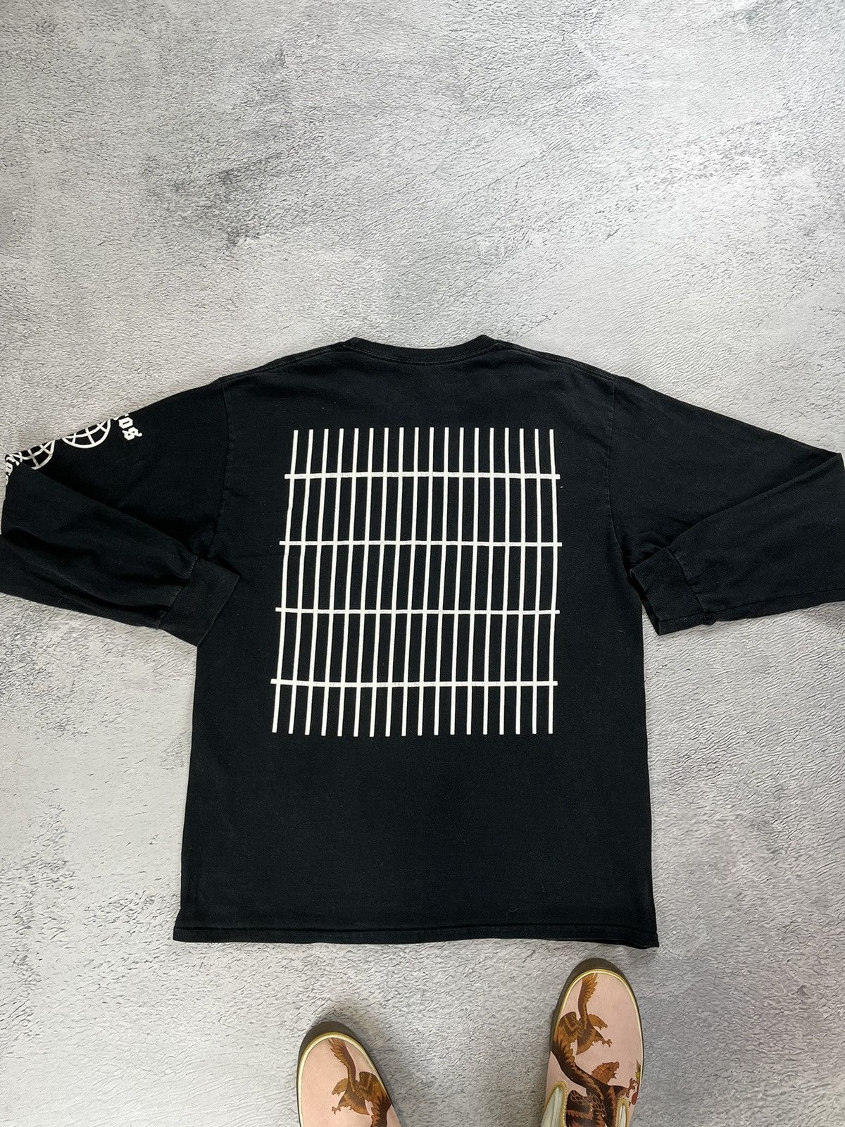 Band Tees × Rap Tees × Vintage Vintage Migos & Drake Rap long sleeve FUCK THE SYSTEM Size US L / EU 52-54 / 3 - 2 Thumbnail
